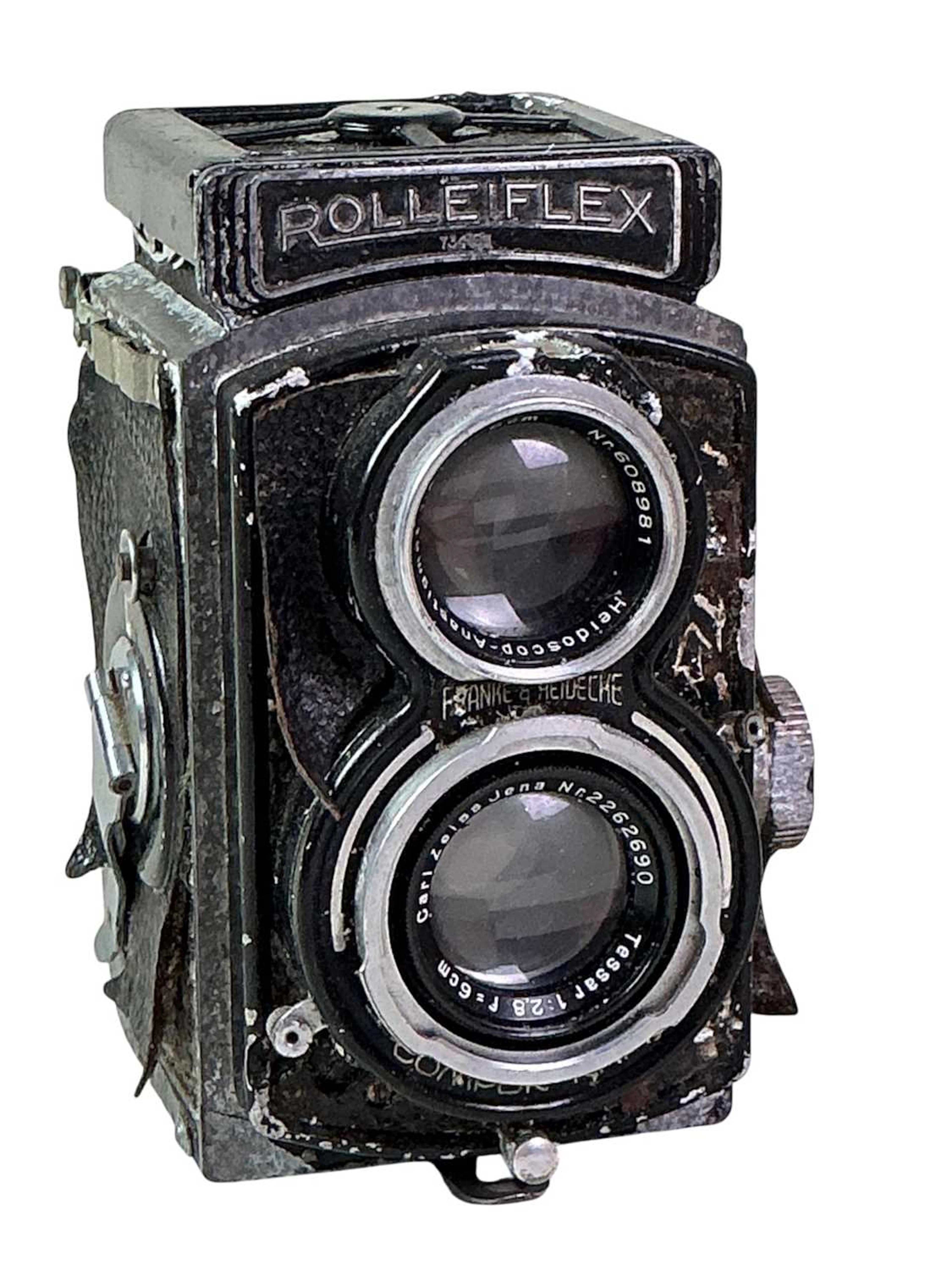 ROLLEIFLEX CAMERA AND THREE OTHERS