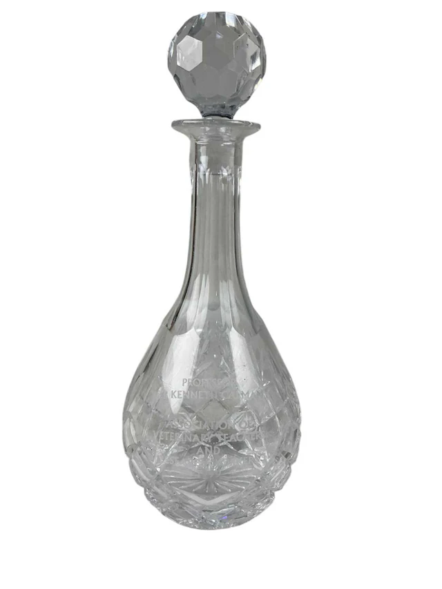 GROUP OF GLASS DECANTERS LATE 20TH/EARLY 21ST CENTURY