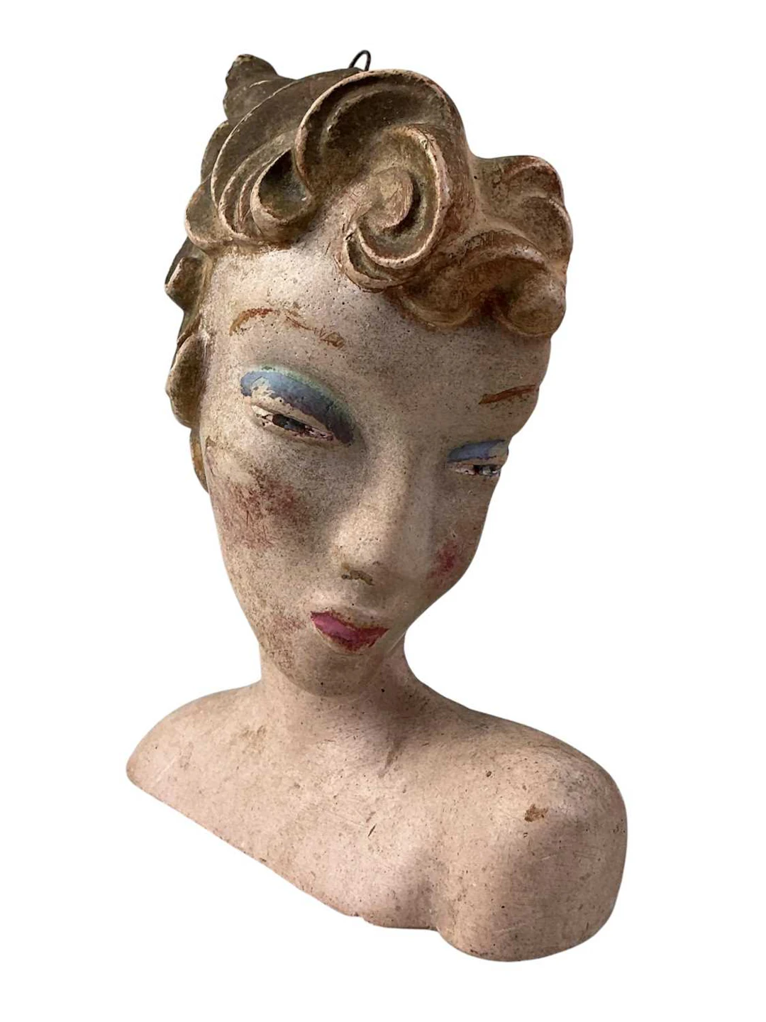 ART DECO FIGURAL WALL MASK EARLY 20TH CENTURY