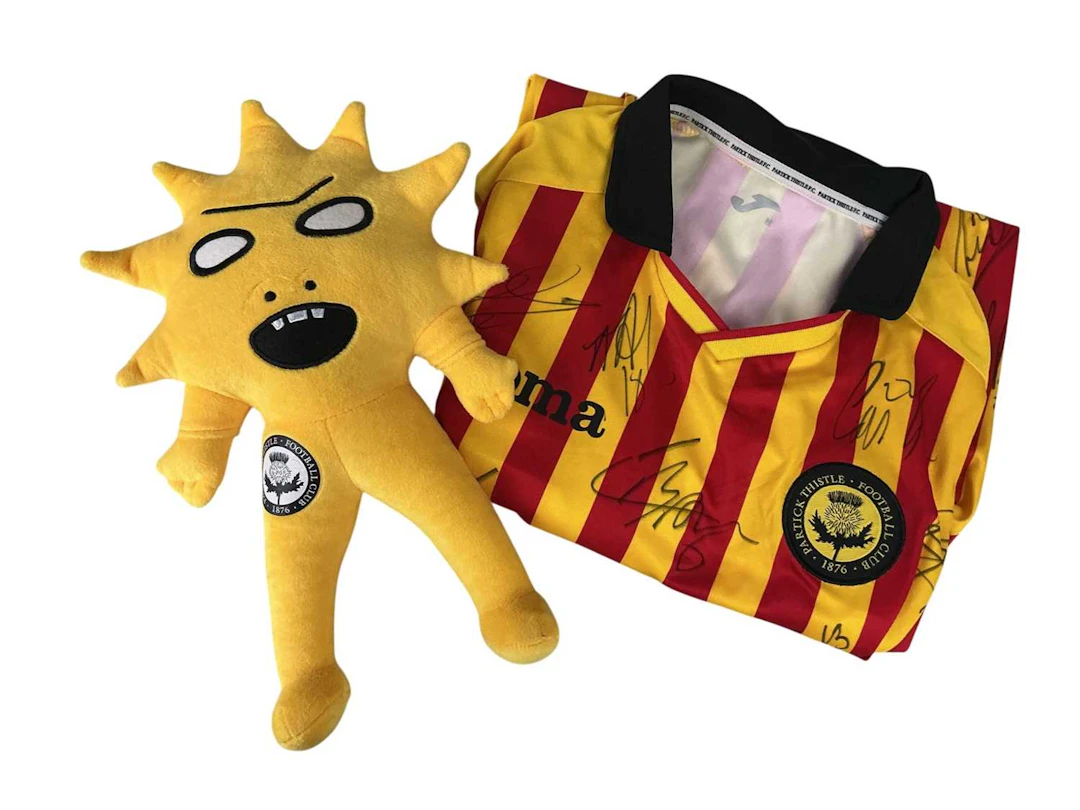 GROUP OF PARTICK THISTLE MEMORABILLIA EARLY 21ST CENTURY