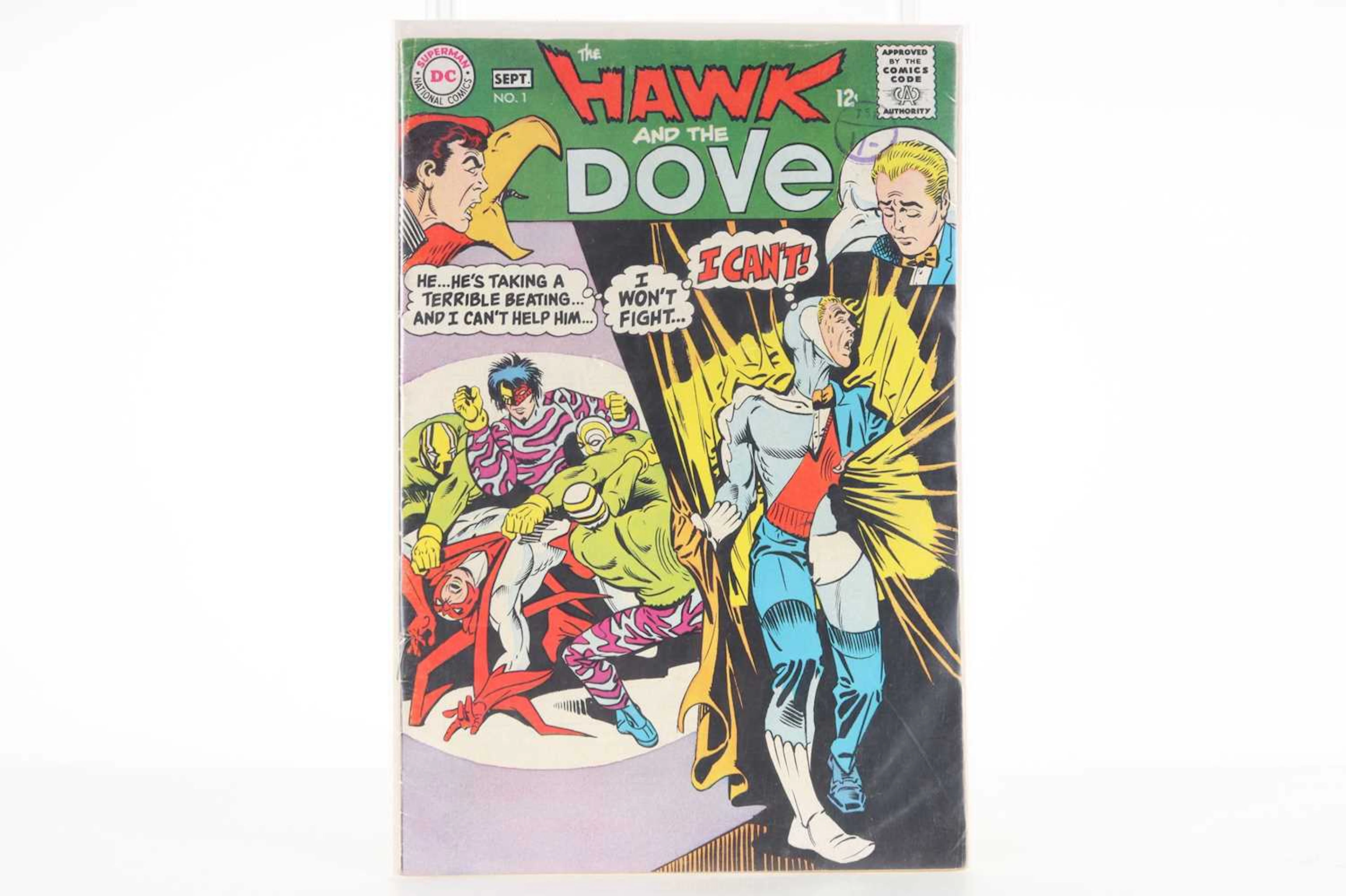 DC-THE HAWK AND THE DOVE #1-6 COMPLETE SERIES 1968-1969