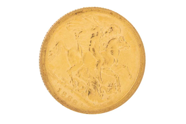 VICTORIA GOLD SOVEREIGN 1889