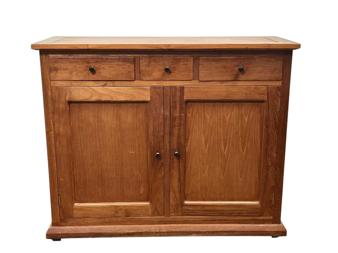 MODERN STAINED OAK SIDEBOARD EARLY 21ST CENTURY