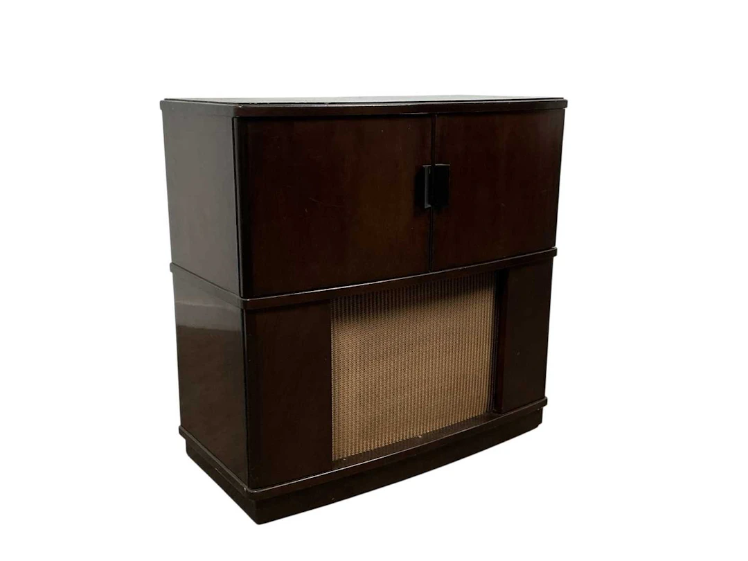 PHILIPS GRAMOPHONE CABINET MID 20TH CENTURY
