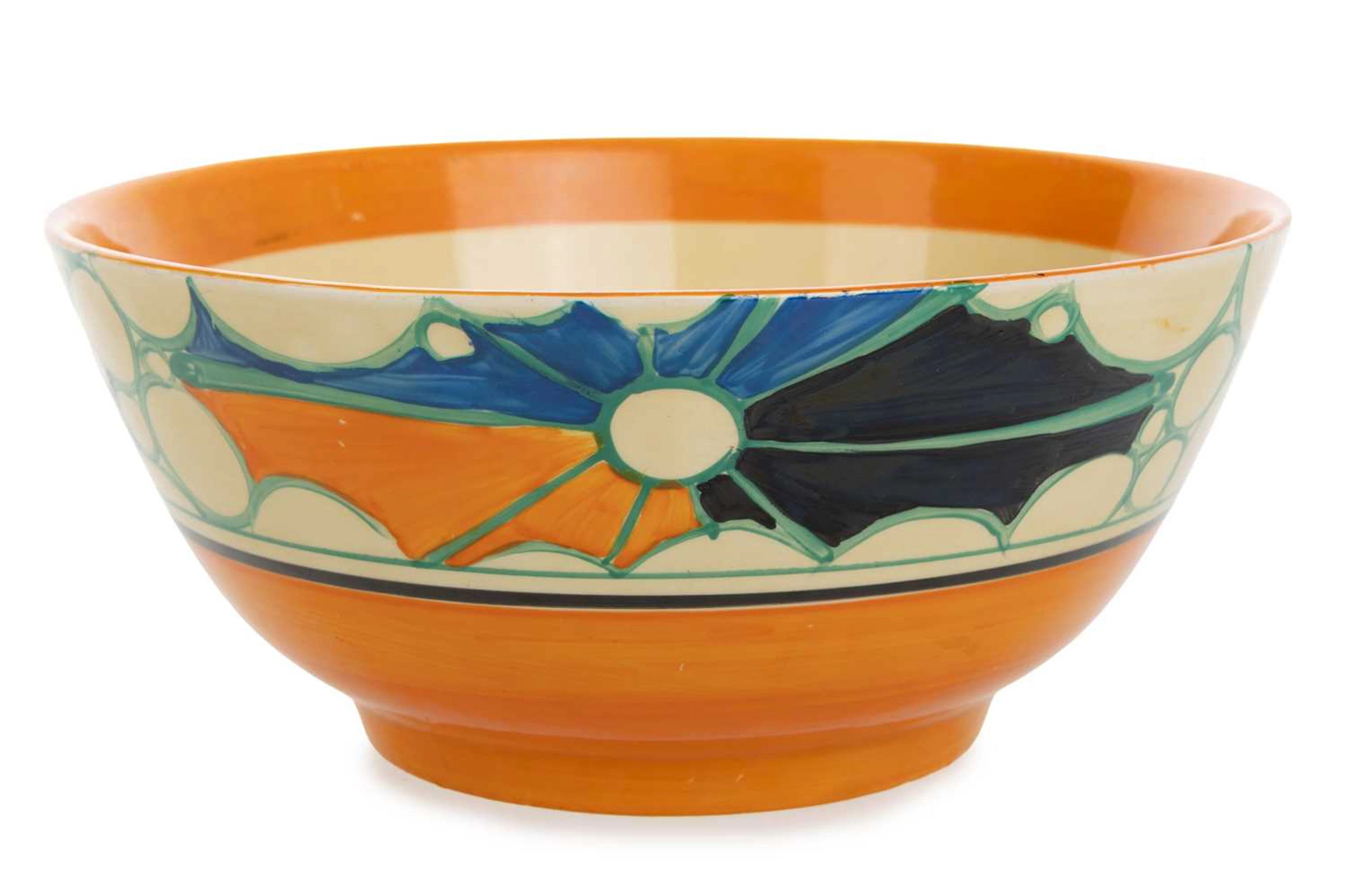 CLARICE CLIFF 'FANTASTIQUE' BOWL CIRCA 1930s