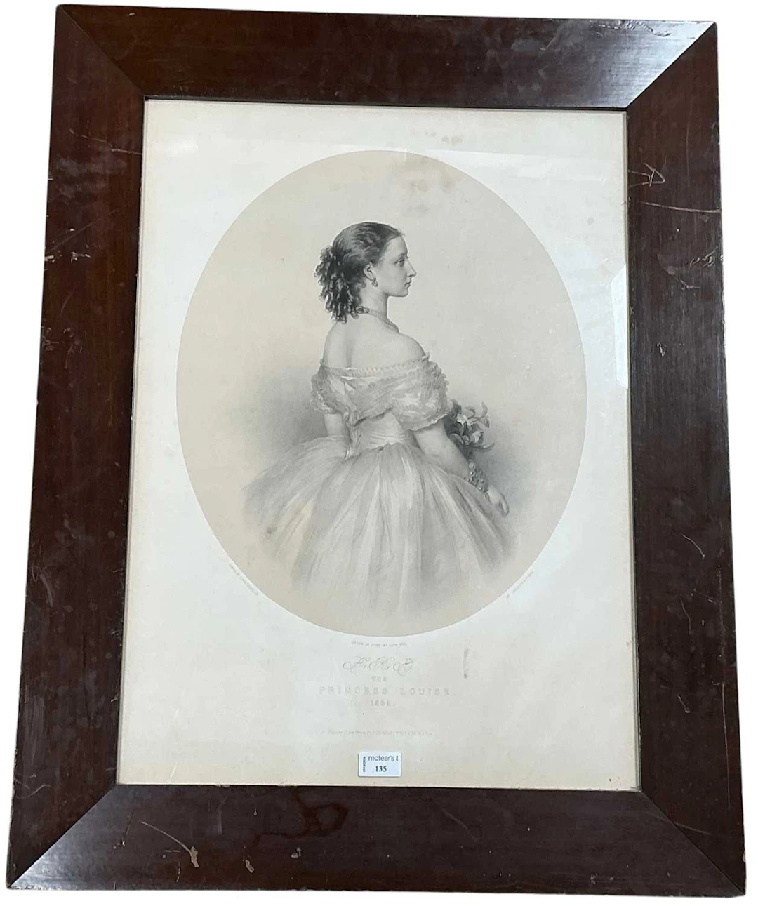 AFTER FRANZ XAVER WINTERHALTER (1805-1873), PRINCESS LOUISE PORTRAIT