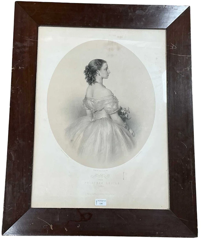 AFTER FRANZ XAVER WINTERHALTER (1805-1873), PRINCESS LOUISE PORTRAIT