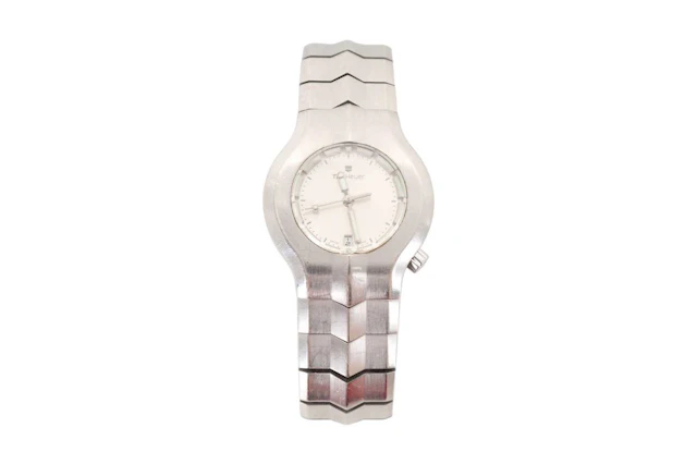 TAG HEUER 'ALTER EGO' STAINLESS STEEL QUARTZ WRIST WATCH