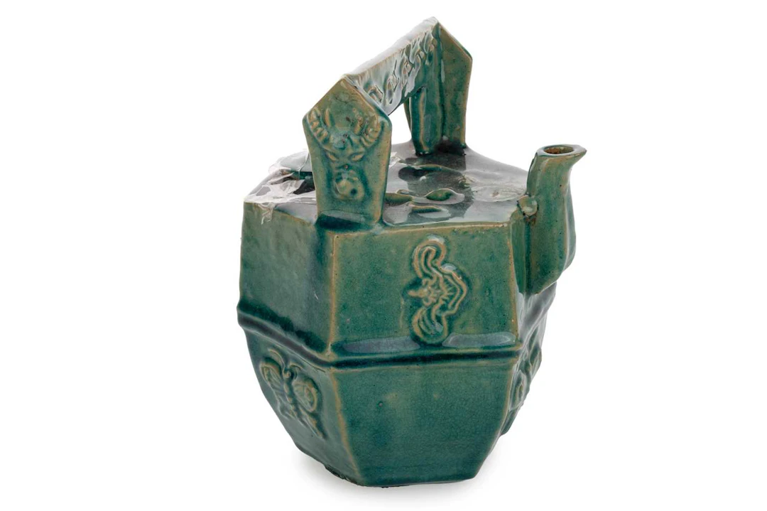 CHINESE STONEWARE SHIWAN TEAPOT EARLY 20TH CENTURY