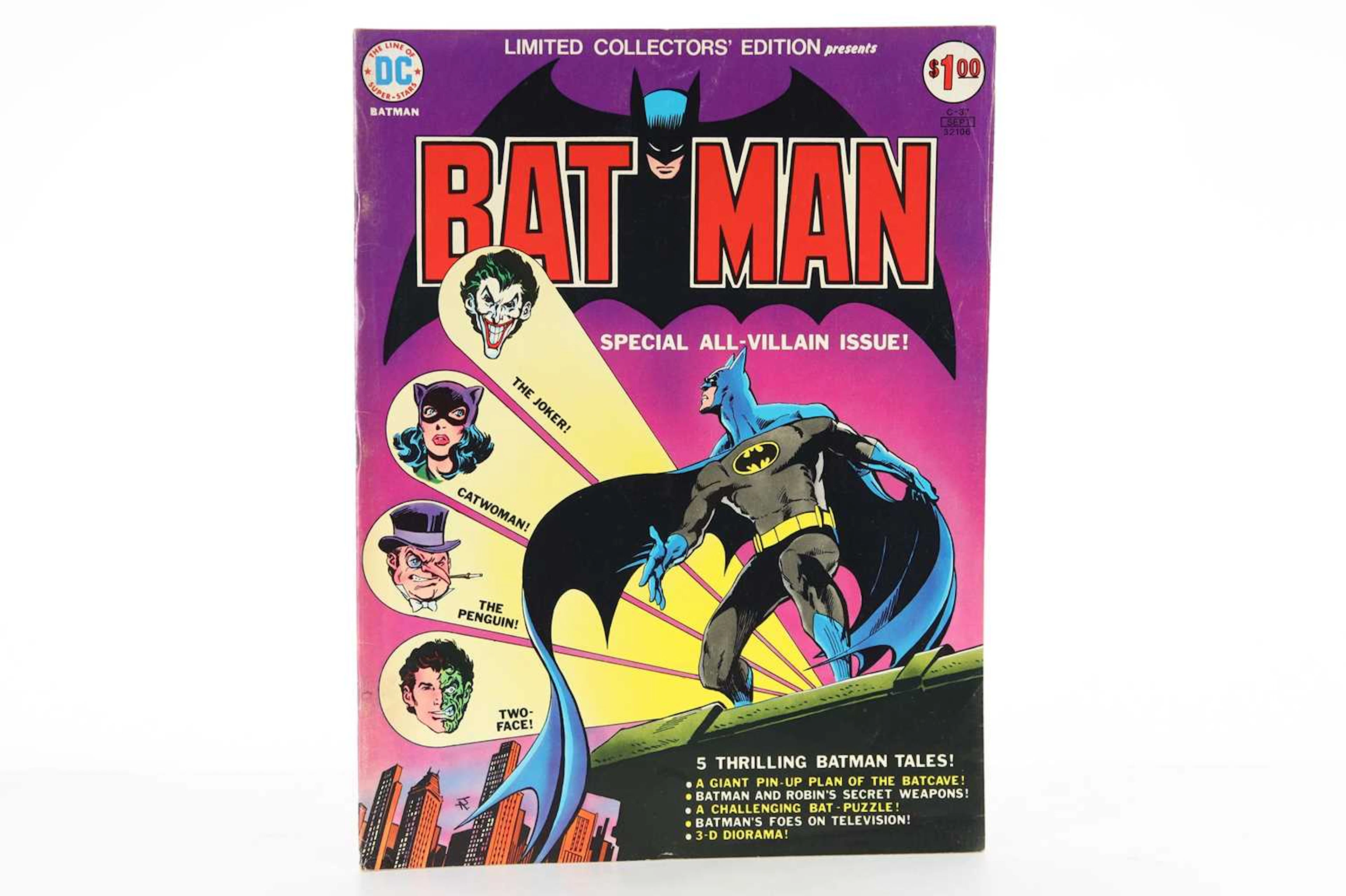 LIMITED COLLECTORS EDITION DC COMICS 1972-1978