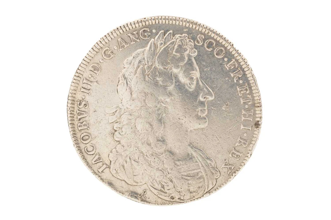 JAMES II SILVER CORONATION MEDAL 1685