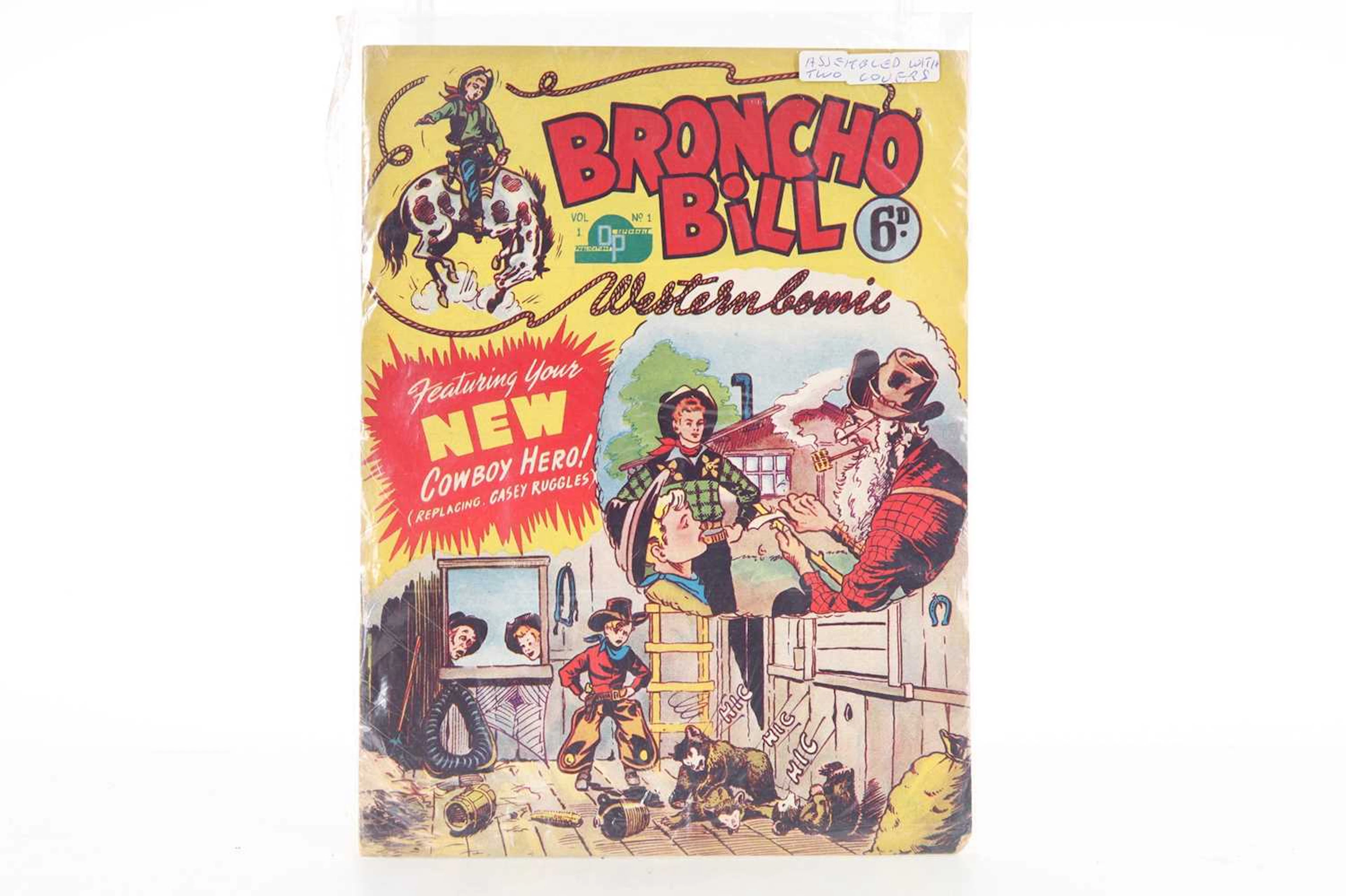 BRONCHO BILL WESTERN COMICS 1948