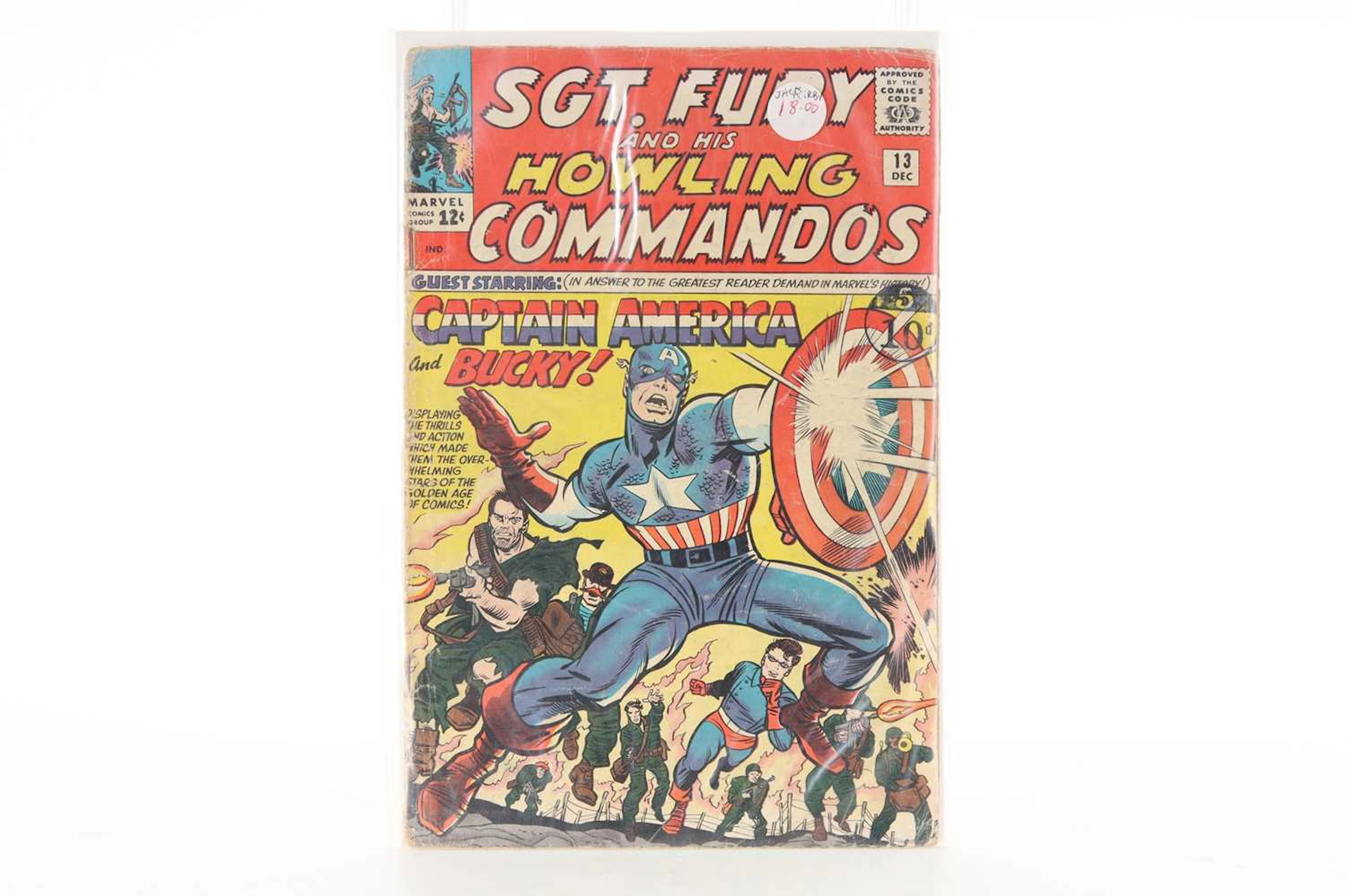 MARVEL-SGT. FURY AND HIS HOWLING COMMANDOS COMIC COLLECTION 1960s-1970s