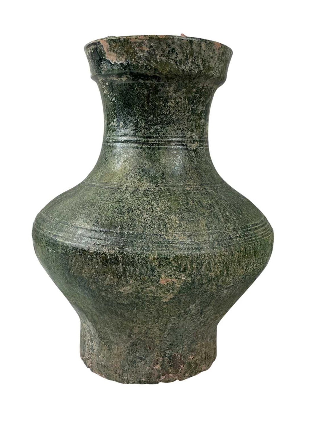 CHINESE STONEWARE VASE LATE 19TH CENTURY