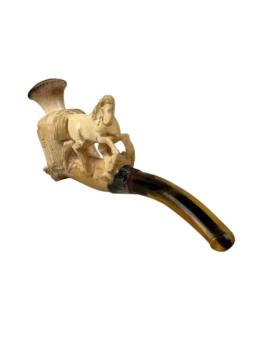 VICTORIAN MEERSCHAUM PIPE LATE 19TH CENTURY