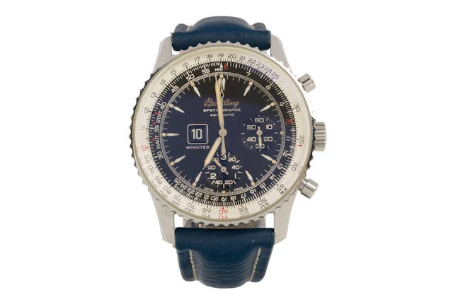 BREITLING 'SPATIOGRAPHE' STAINLESS STEEL AUTOMATIC WRIST WATCH