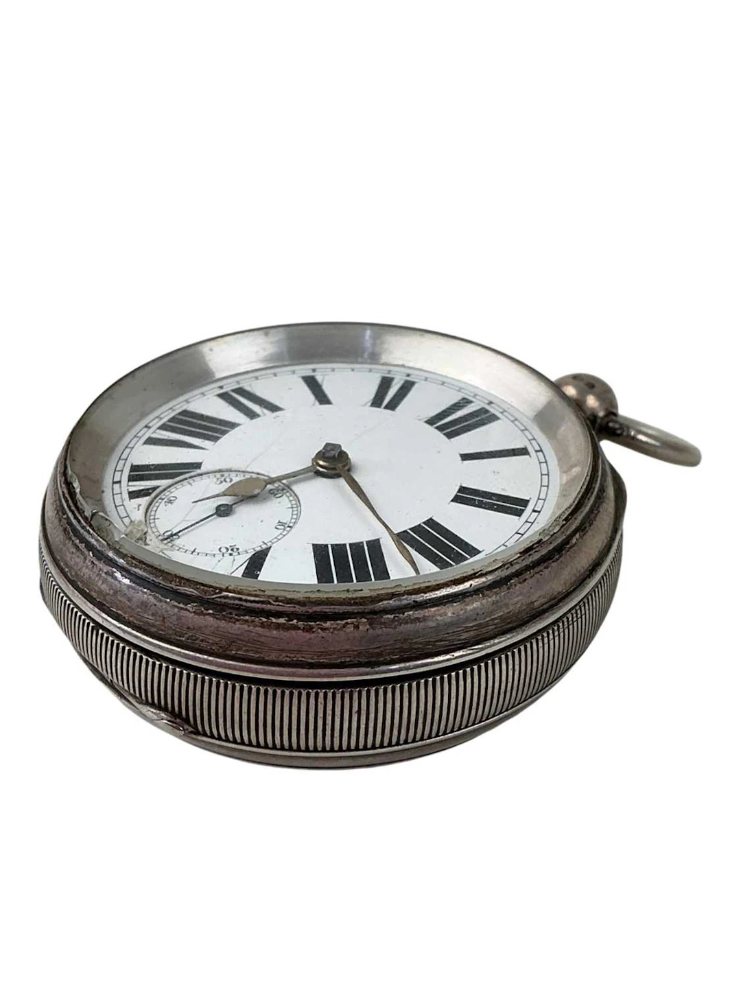 LATE VICTORIAN SILVER POCKET WATCH CHESTER 1900