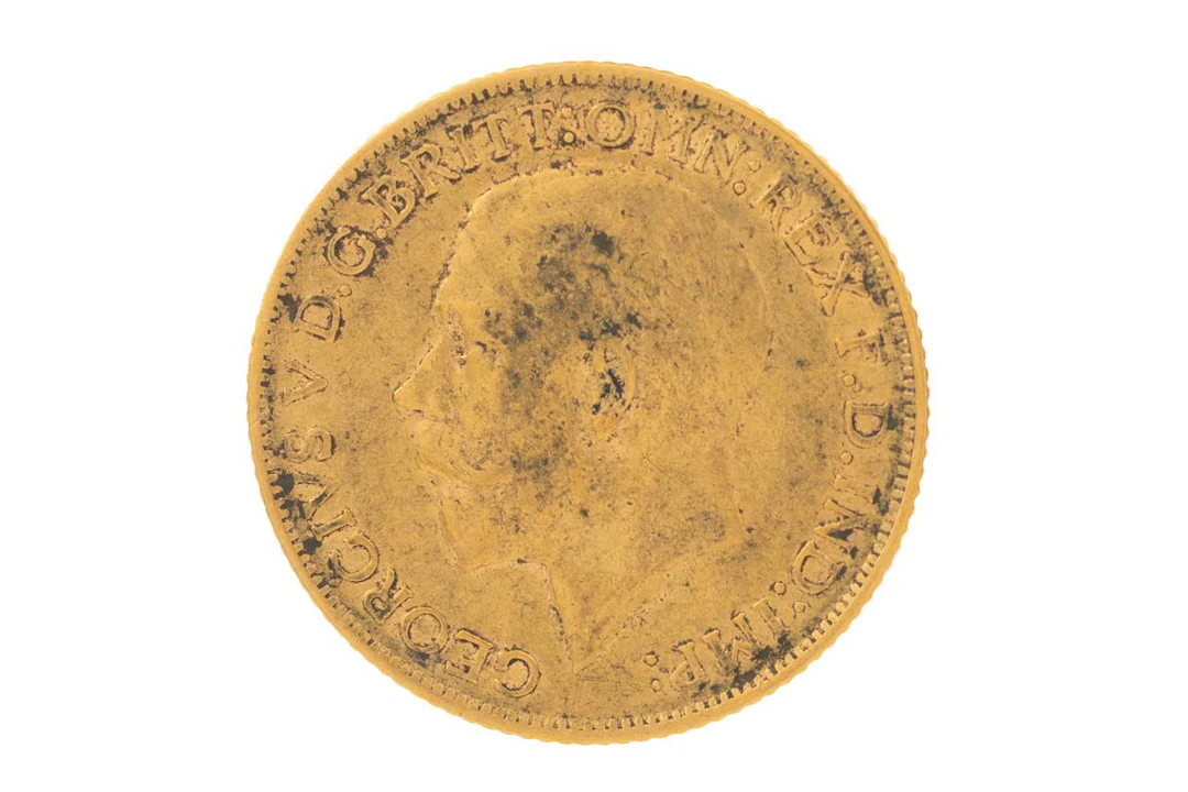 GEORGE V GOLD SOVEREIGN 1918