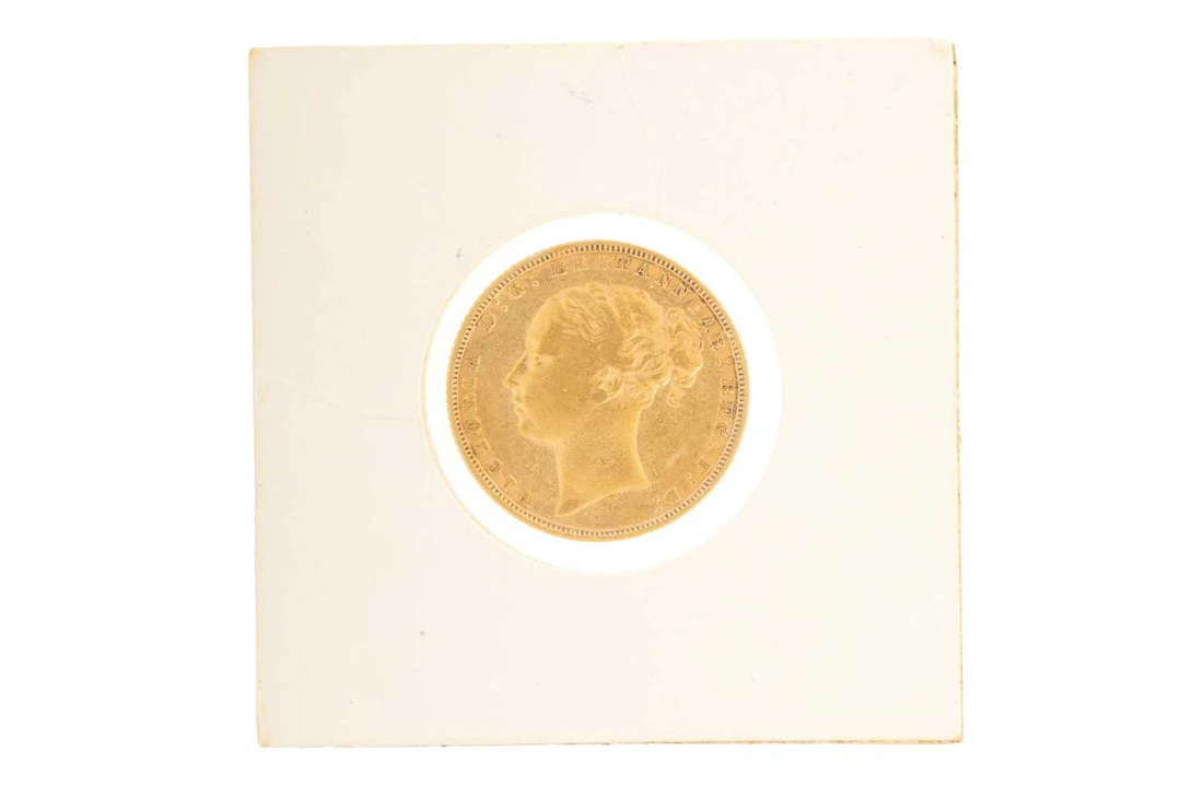 VICTORIA GOLD SOVEREIGN 1872