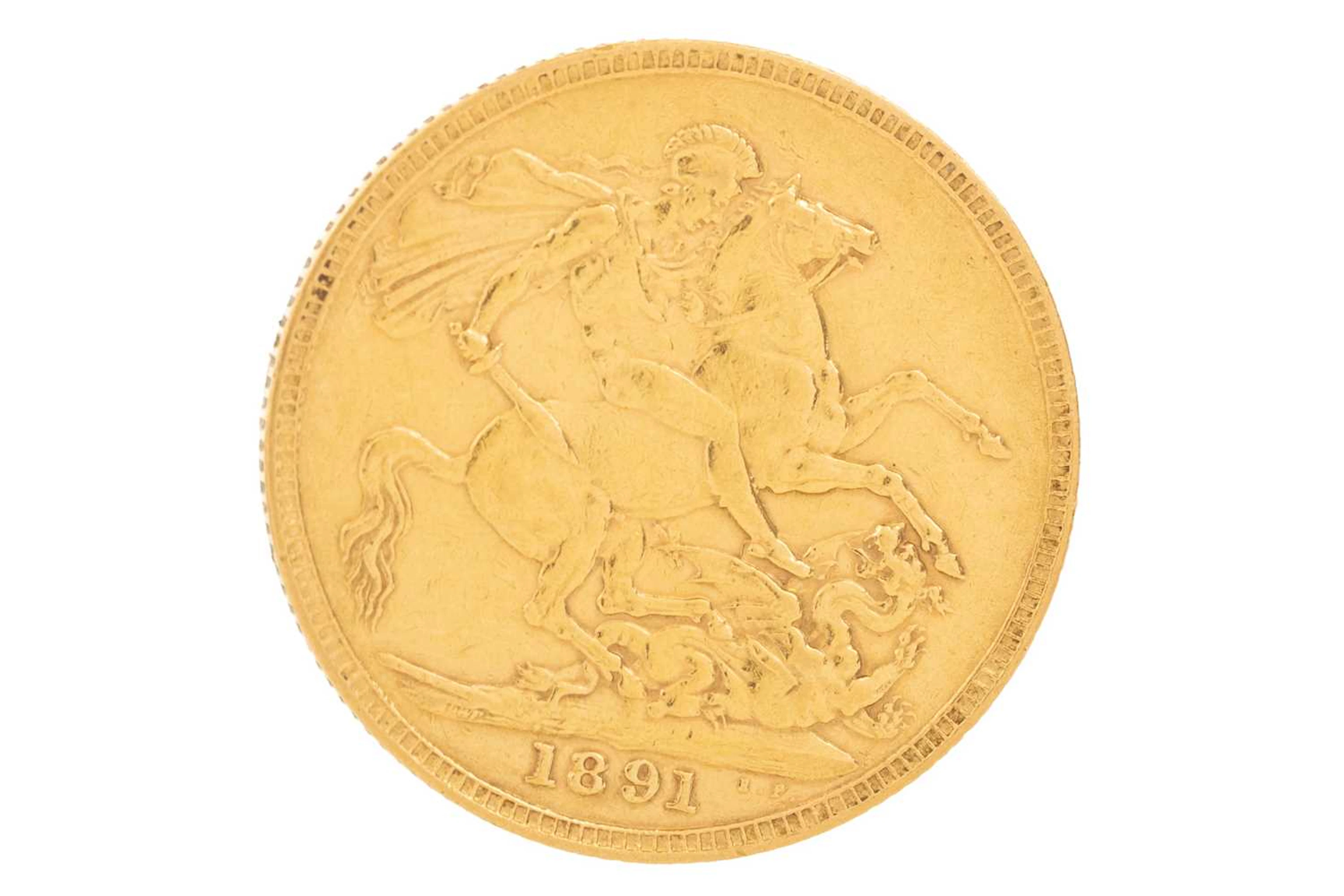 VICTORIA GOLD SOVEREIGN 1891