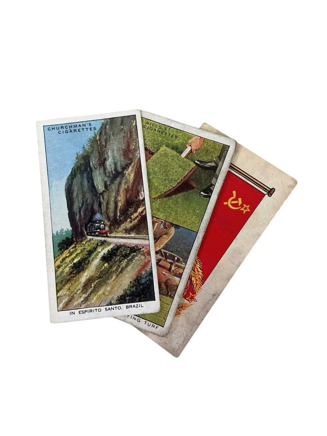 GROUP OF CIGARETTE CARDS MID 20TH CENTURY