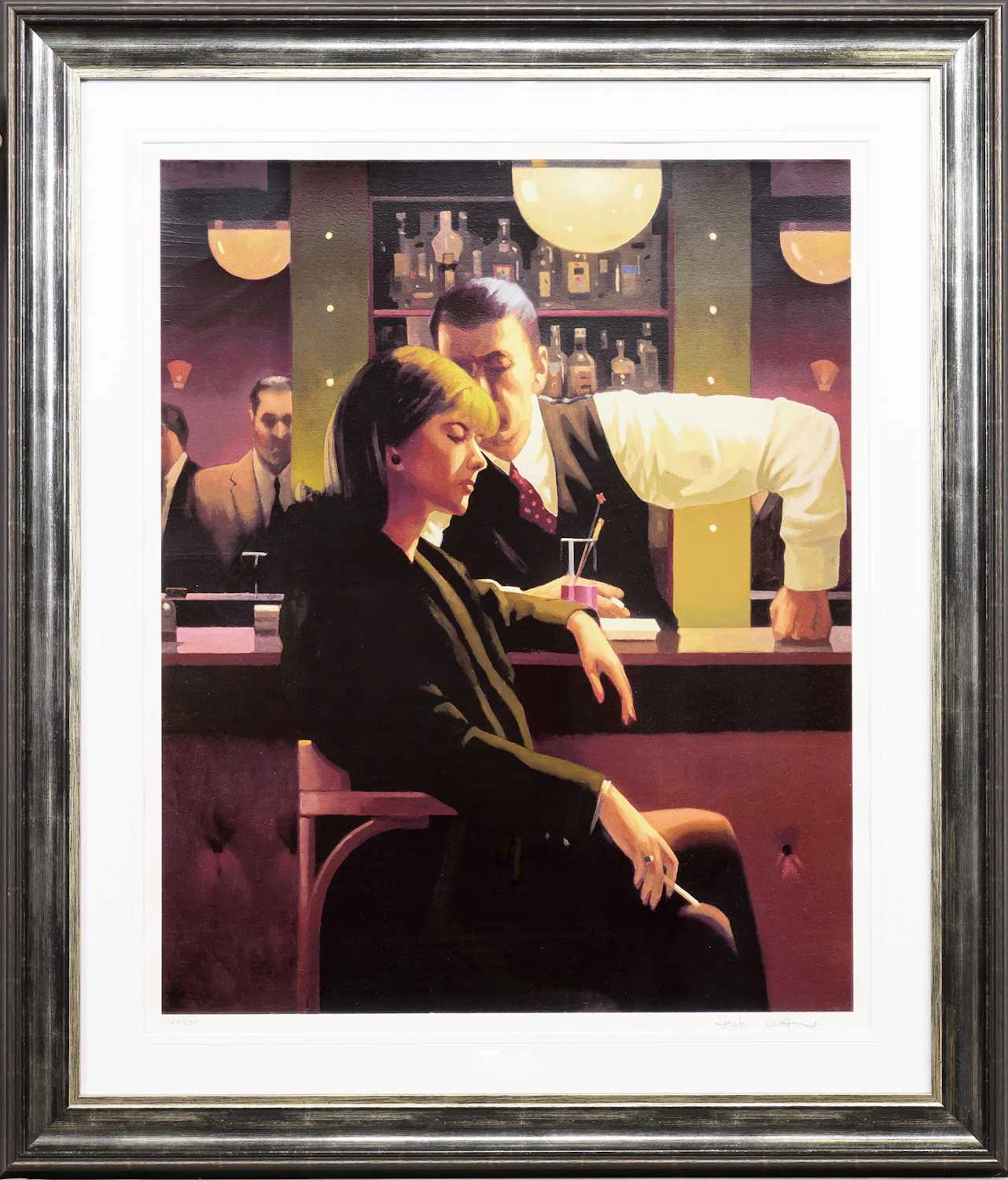 * JACK VETTRIANO OBE (SCOTTISH 1951 - 2025) COCKTAILS AND BROKEN HEARTS
