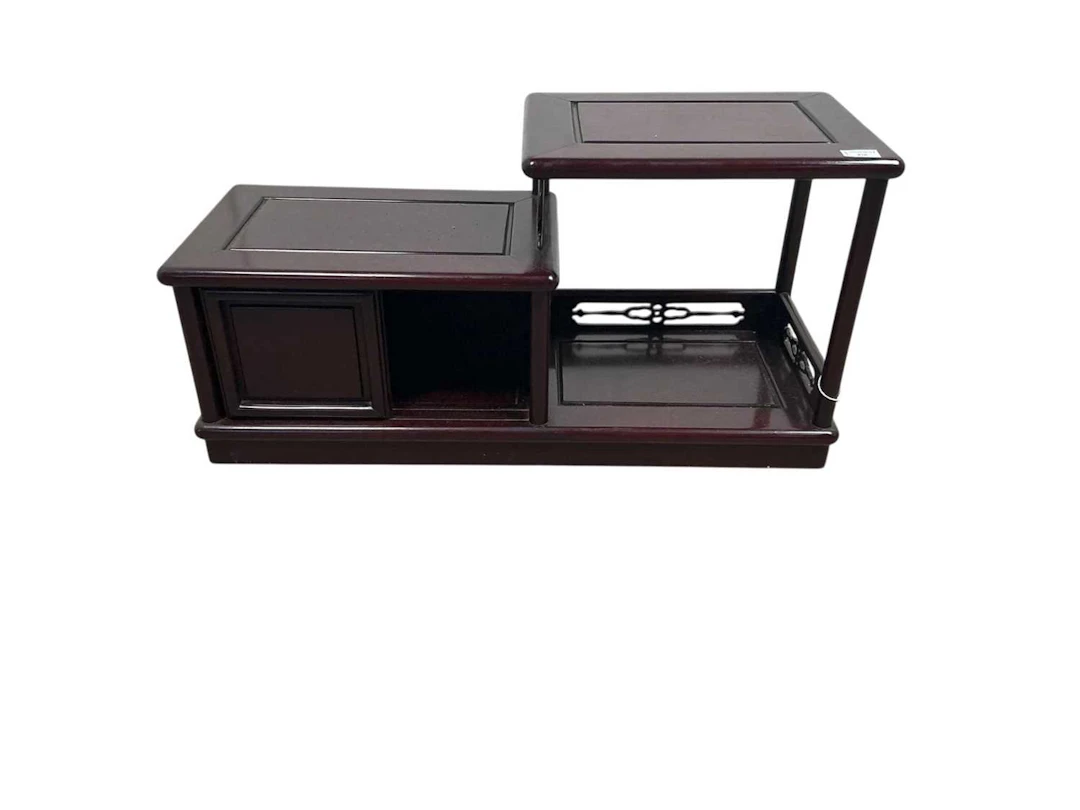 CHINESE HARDWOOD HALL STAND LATE 20TH CENTURY