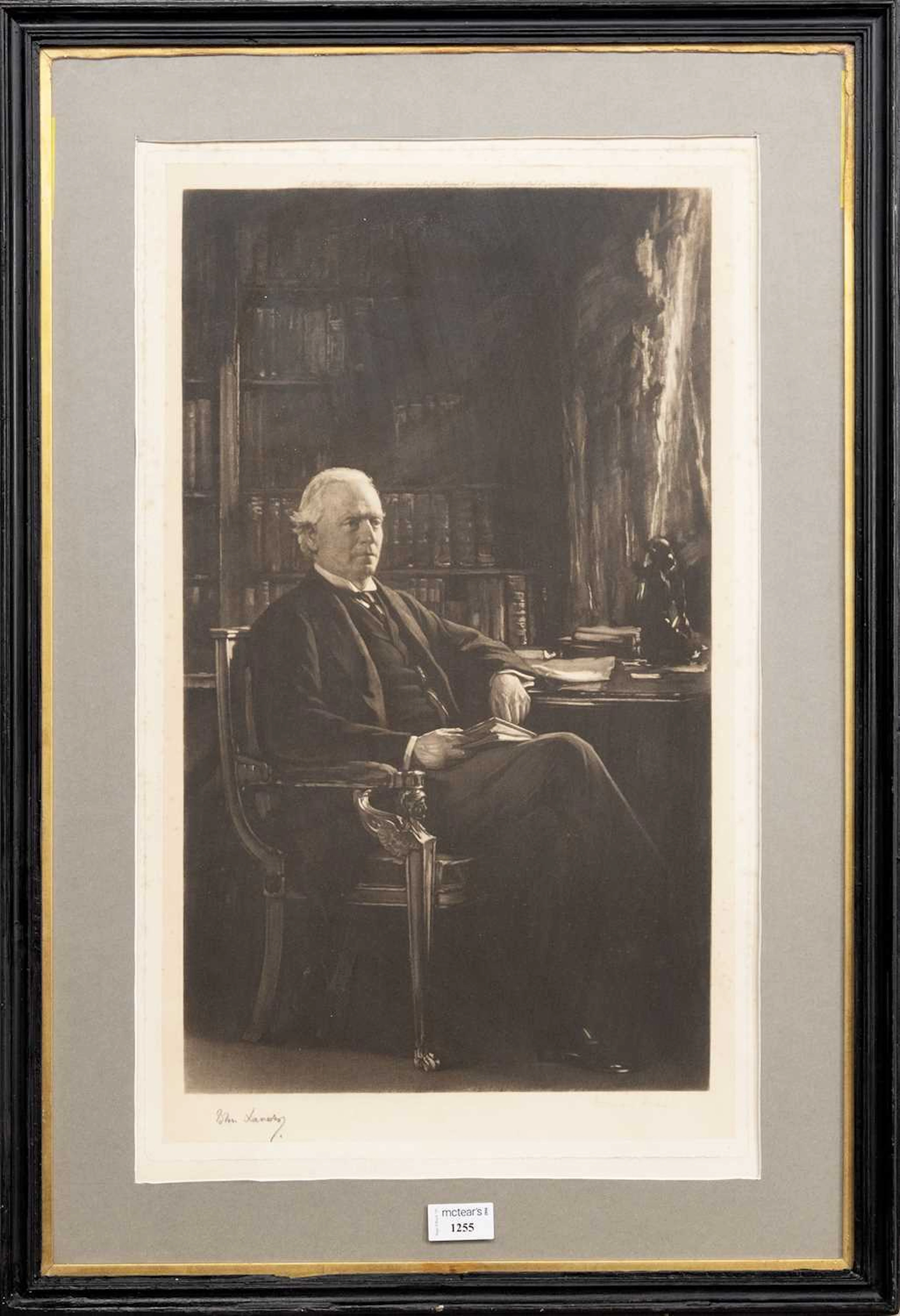 AFTER SIR JOHN LAVERY RA RSA RHA (IRISH 1856 - 1941) PORTRAIT OF HENRY