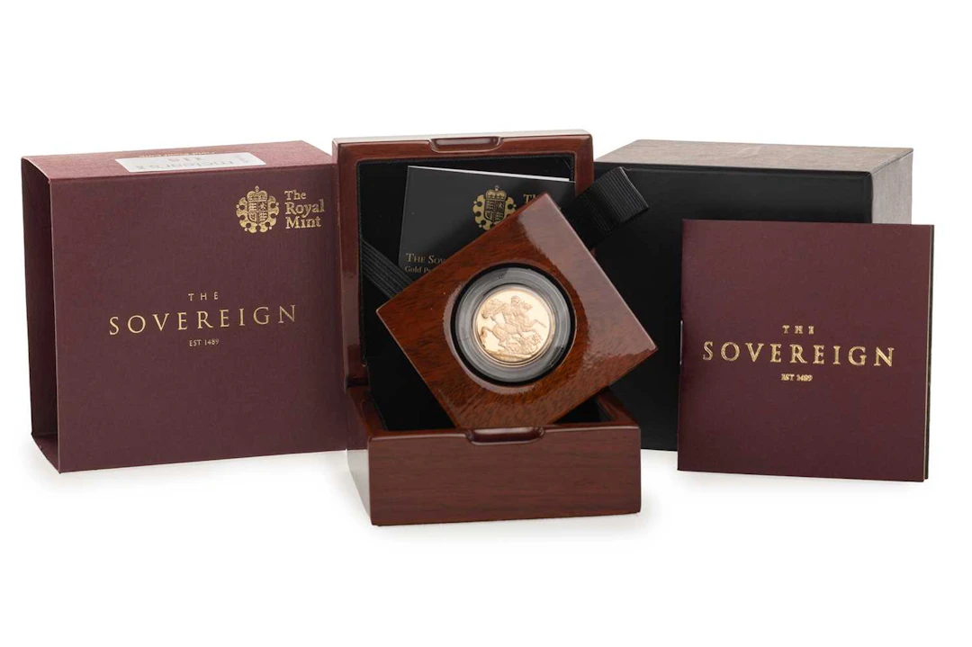 ELIZABETH II GOLD PROOF SOVEREIGN 2015