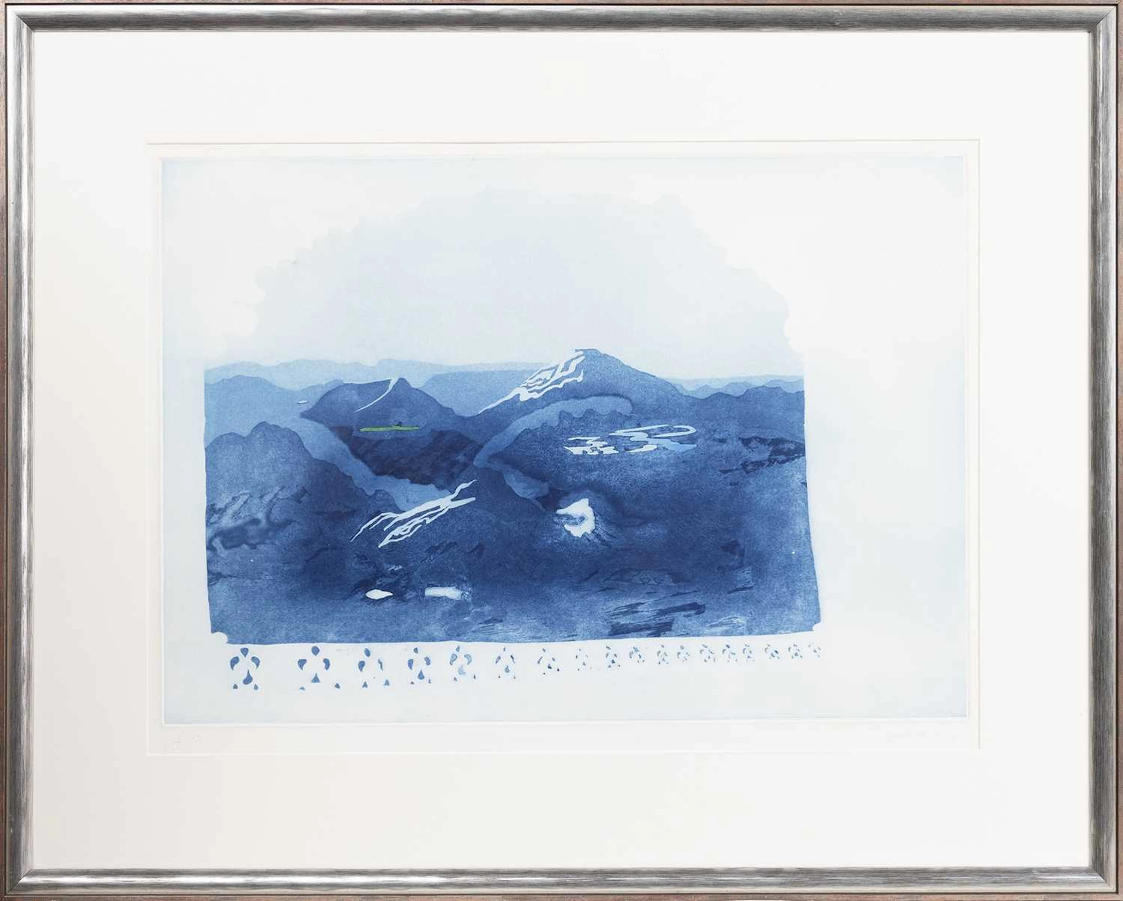 * PATRICK PROCKTOR RA (BRITISH 1936 - 2003) ROWLI MOUNTAINS