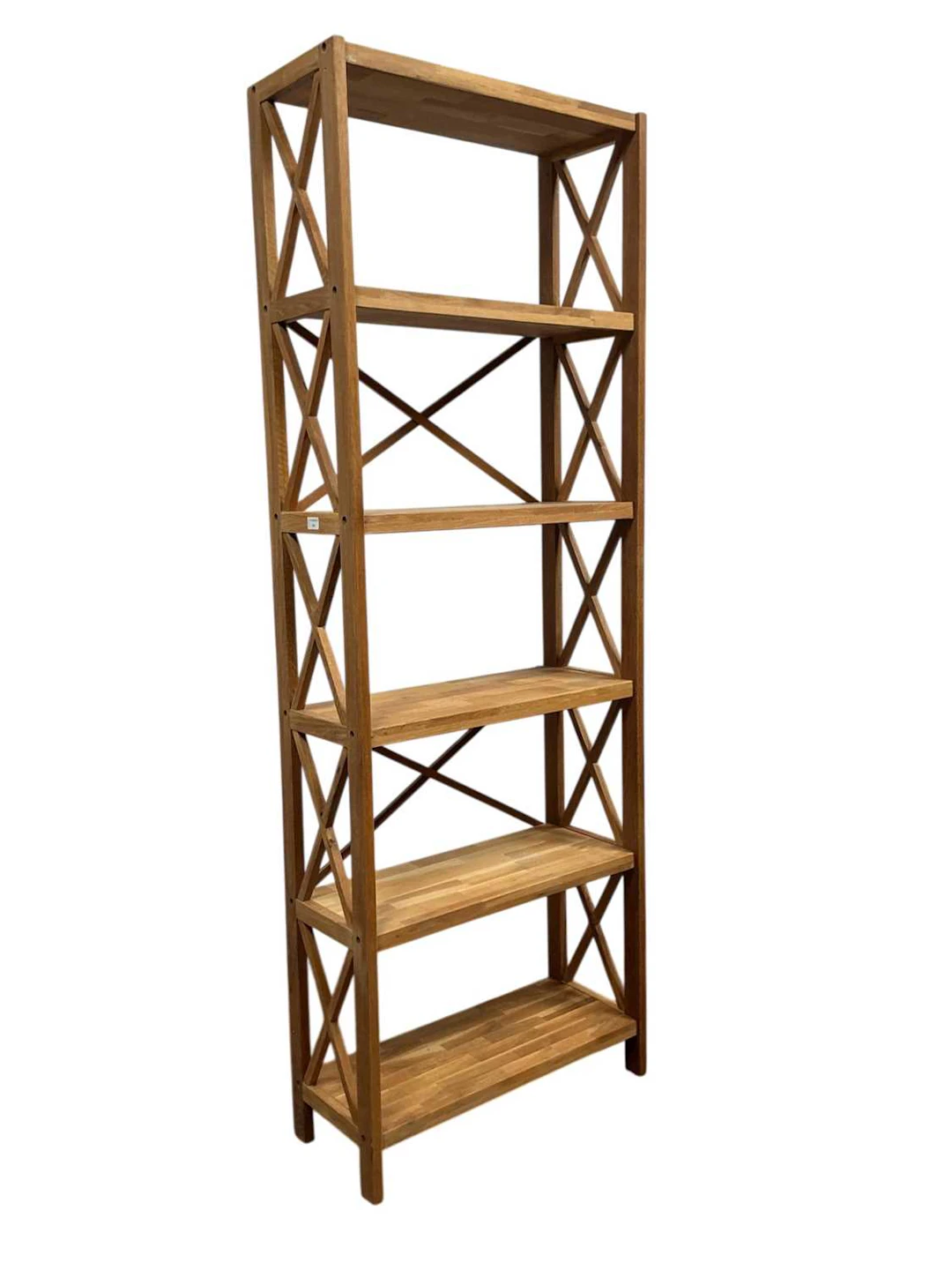 MODERN OPEN BOOKCASE LATE 20TH CENTURY