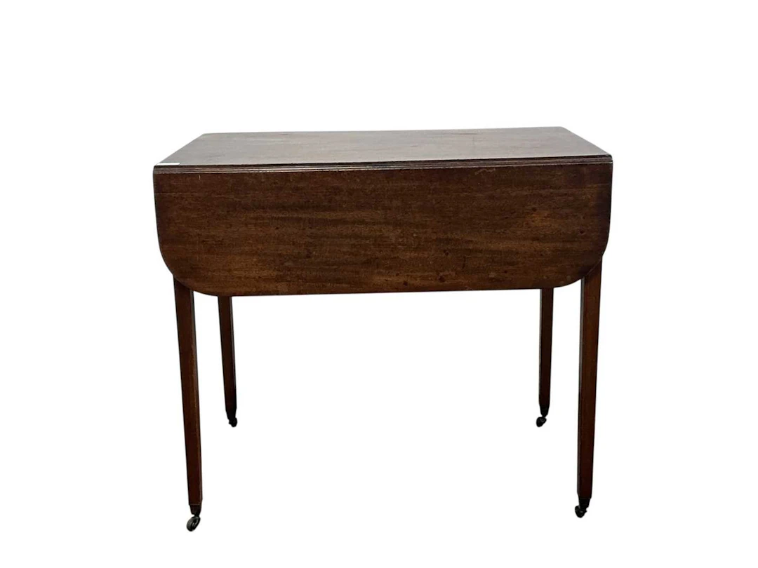 VICTORIAN MAHOGANY PEMBROKE TABLE LATE 19TH CENTURY