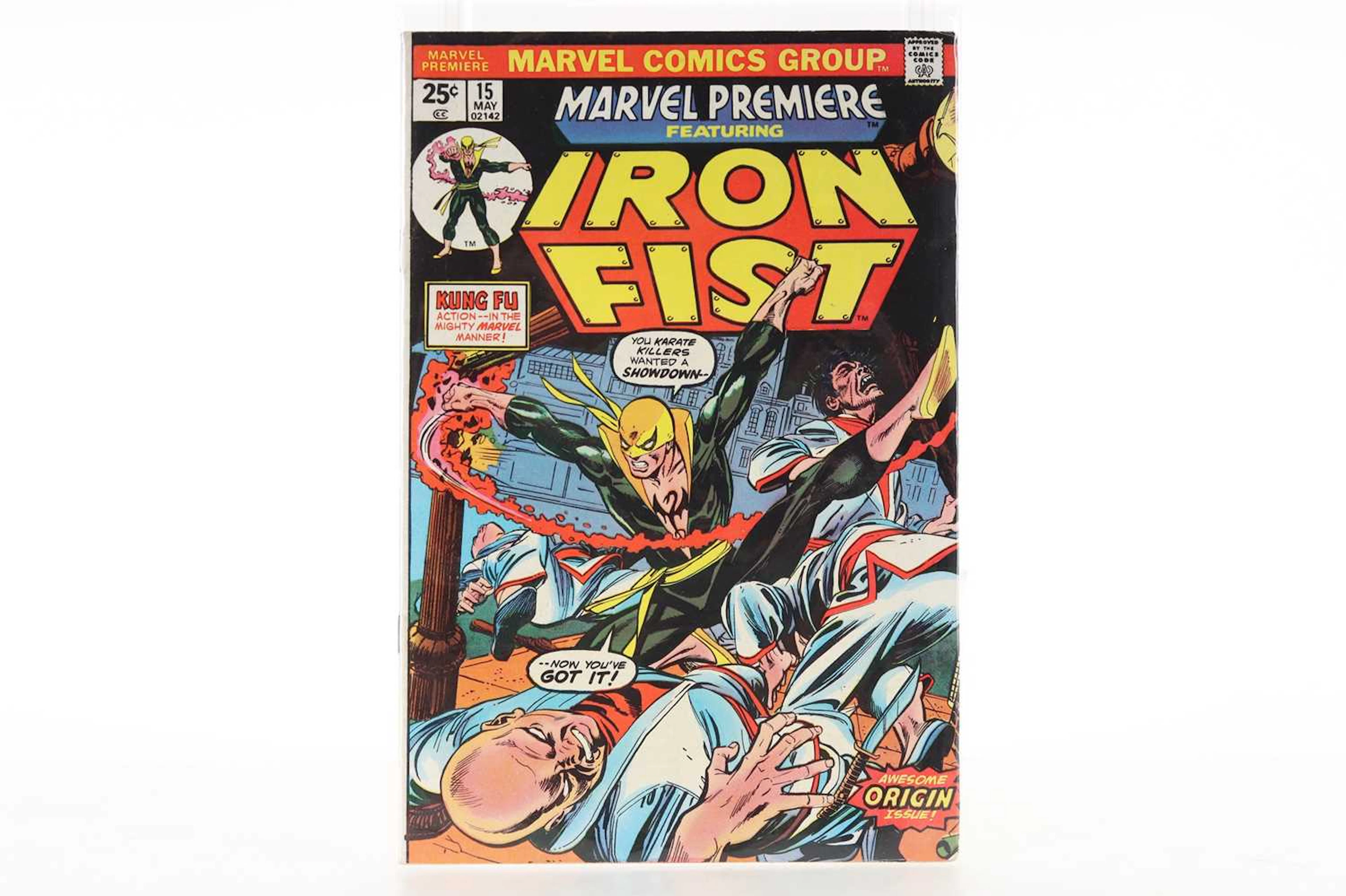 MARVEL PREMIERE ISSUES 15-25 - IRON FIST(FIRST APPEARANCE) AND COMPLETE