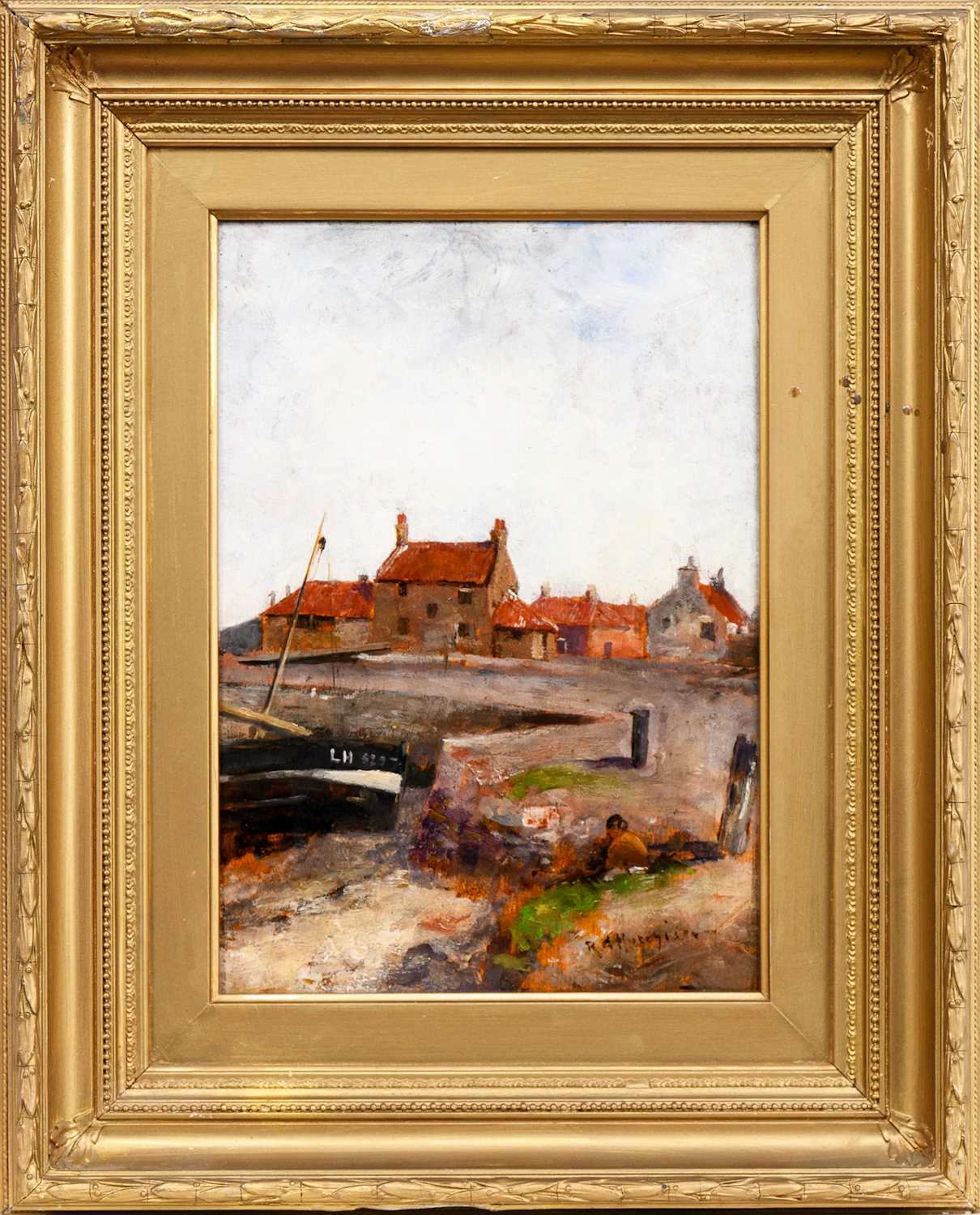ROBERT GEMMELL HUTCHISON RSA RBA ROI RSW (SCOTTISH 1855 - 1936) PORT SETON