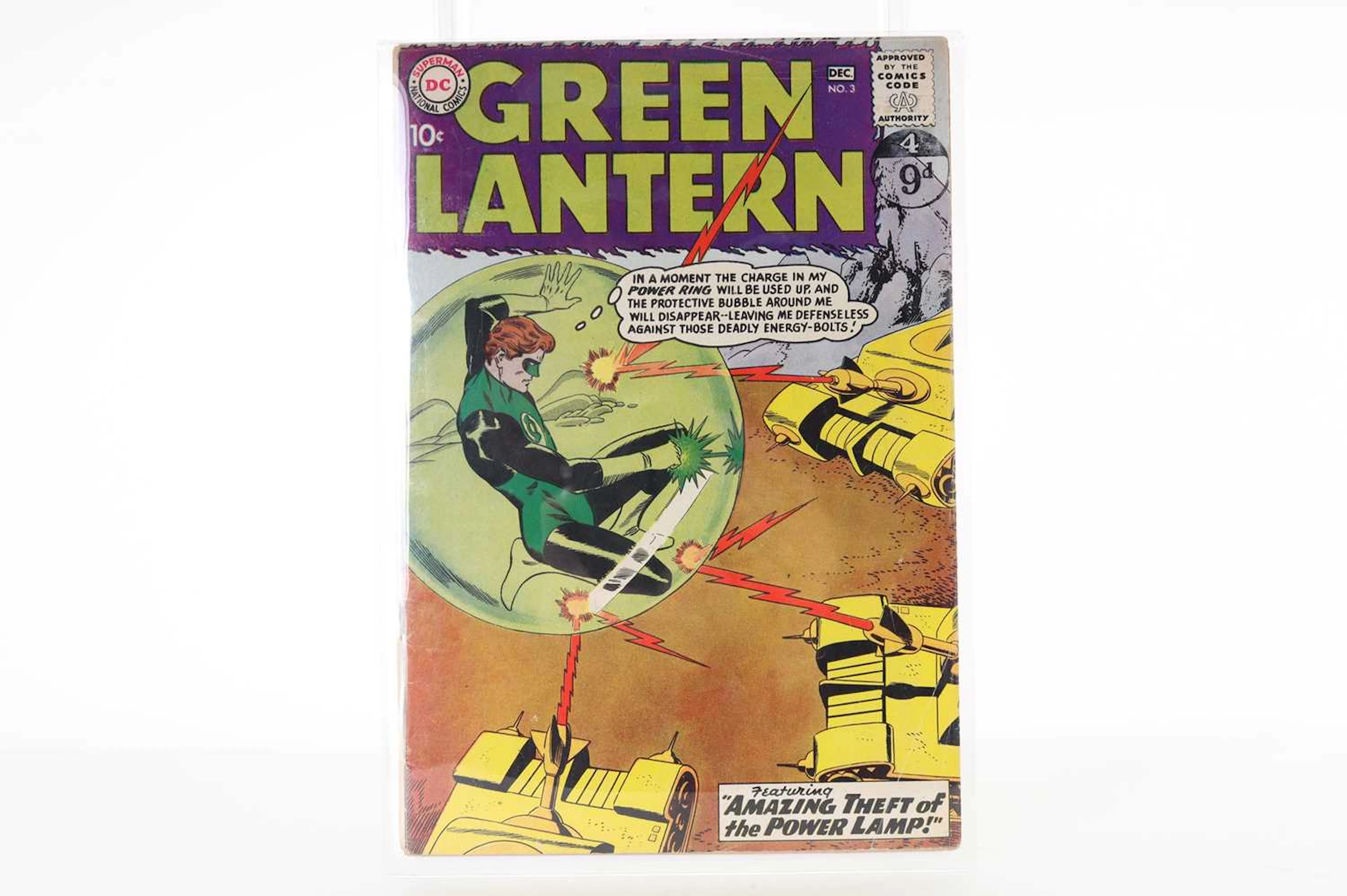 DC-GREEN LANTERN COMICS COLLECTION (INCLUDES ISSUE # 3) 1960s-1980s
