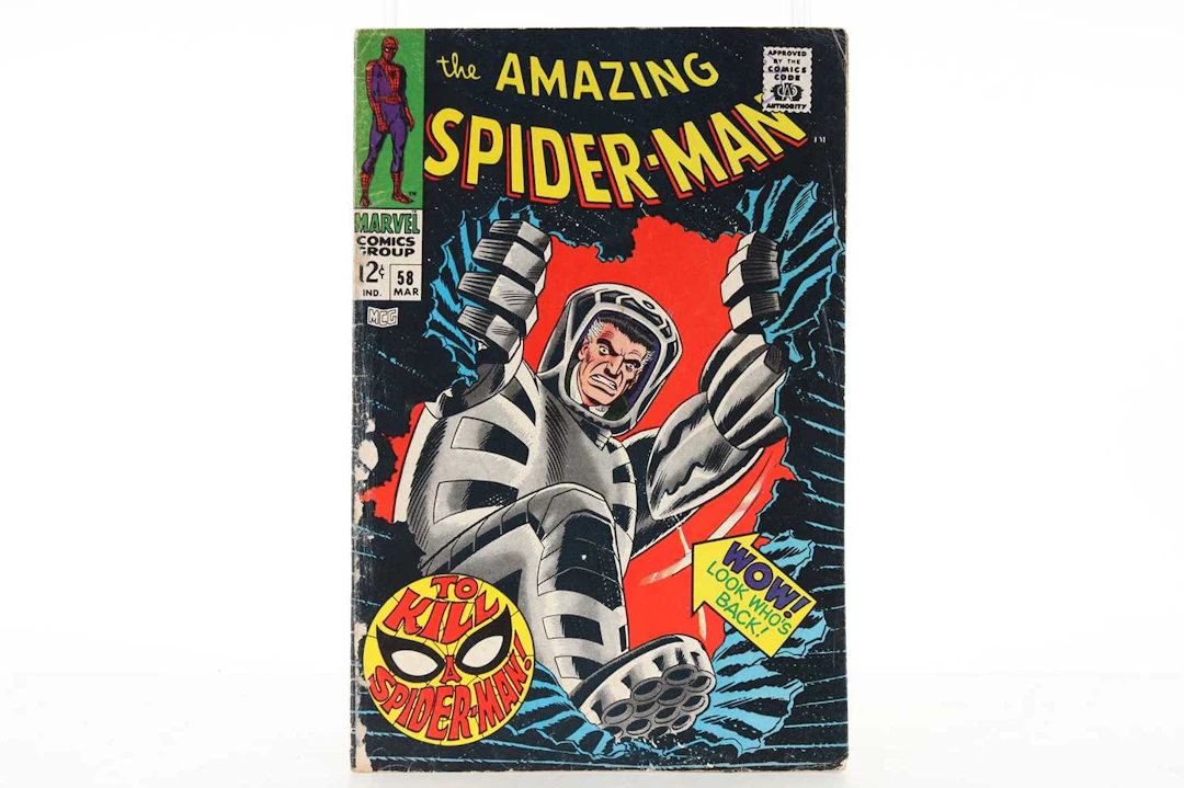 MARVEL-THE AMAZING SPIDER-MAN, (ISSUE. 58, 59, 61, 62, 67 & 68) 1968-1969