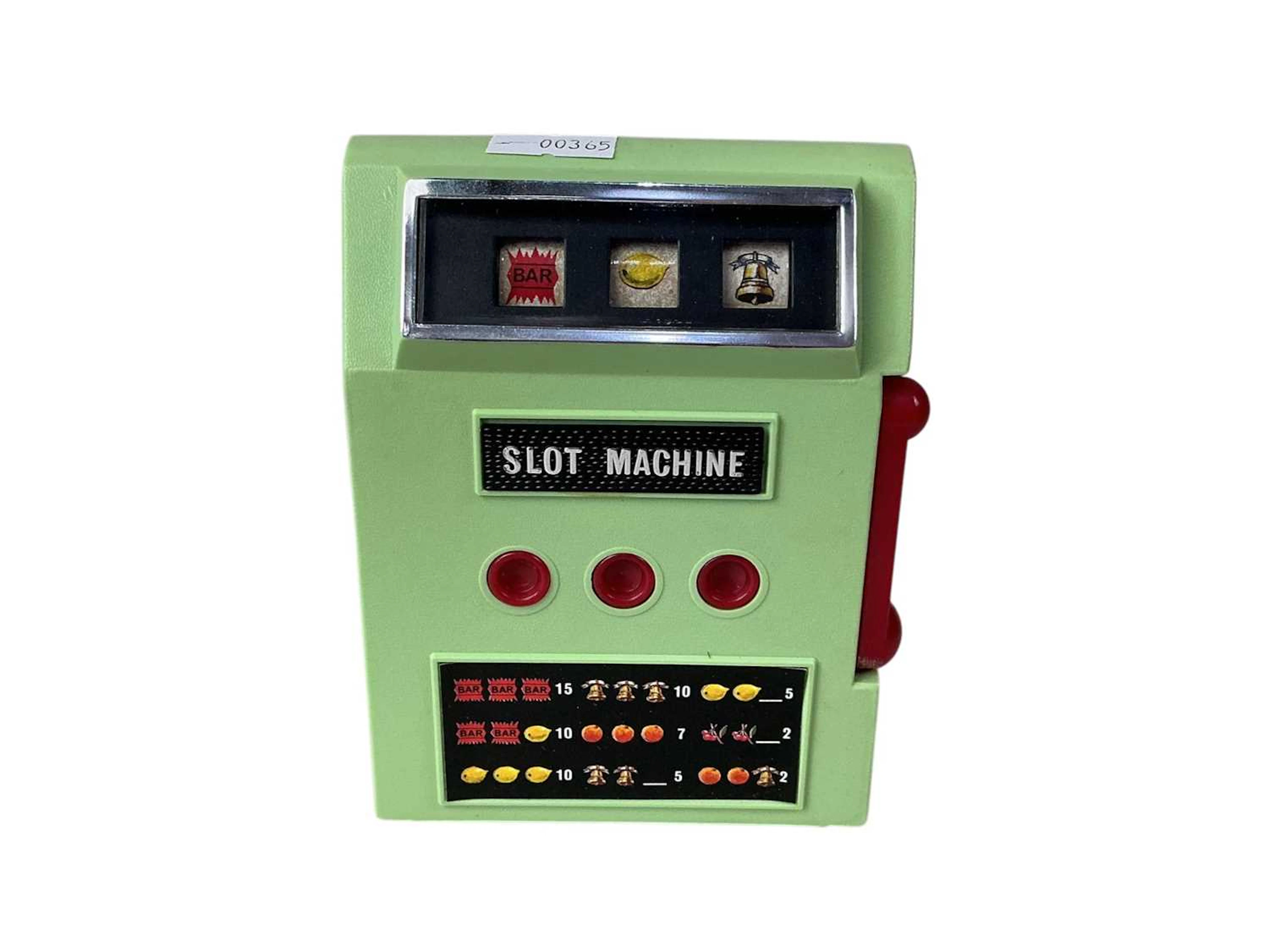 VINTAGE TABLE TOP SLOT MACHINE CIRCA 1970