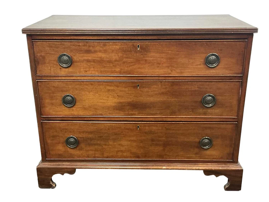 EDWARDIAN MAHOGANY CHEST EARLY 20TH CENTURY