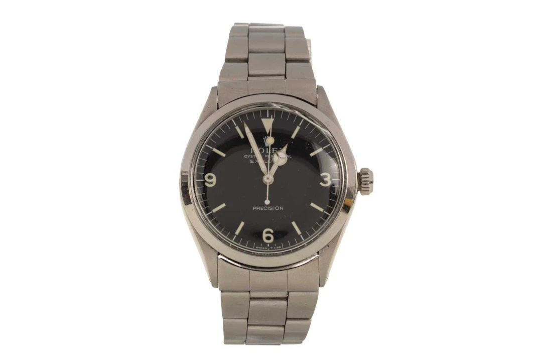 ROLEX EXPLORER STAINLESS STEEL AUTOMATIC WRIST WATCH