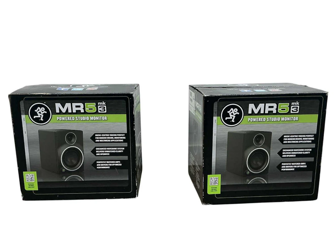TWO MR5 MK3 STUDIO MONITORS EARLY 21ST CENTURY