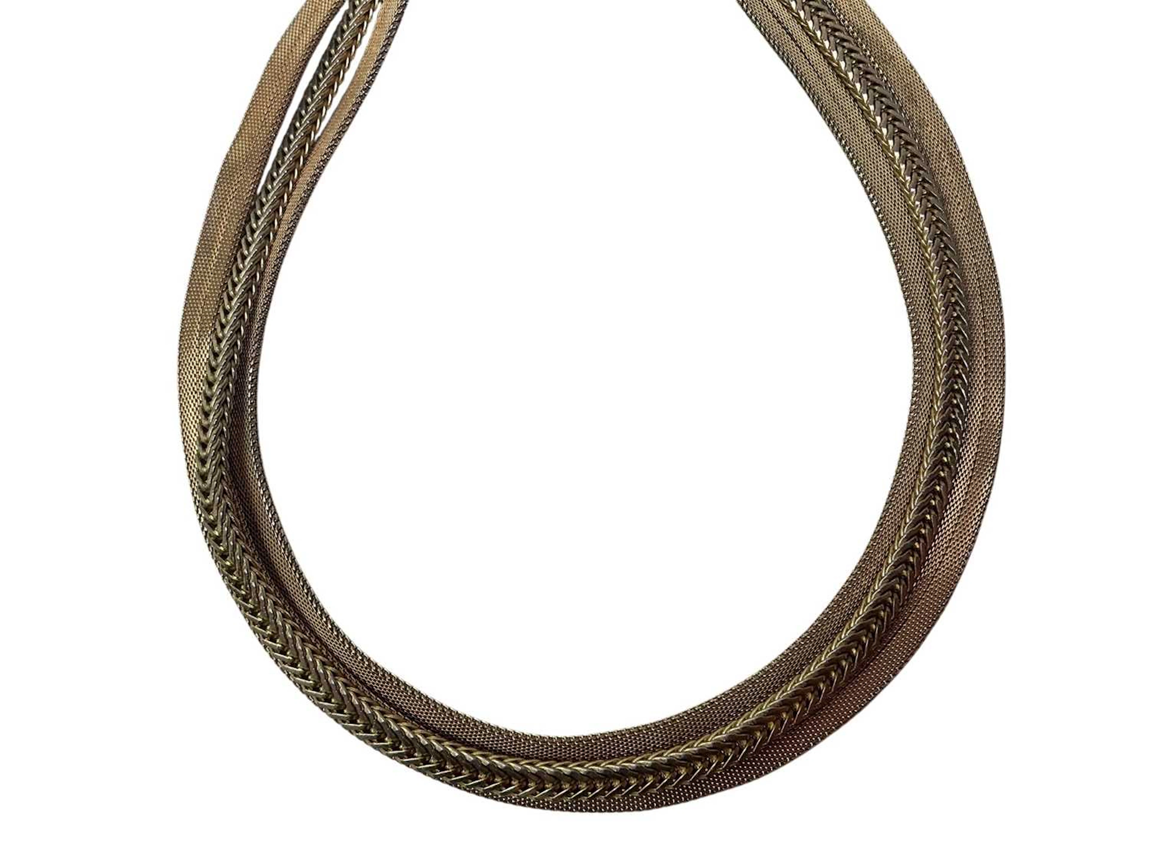 CHRISTIAN DIOR 'GROSSE' NECKLACE