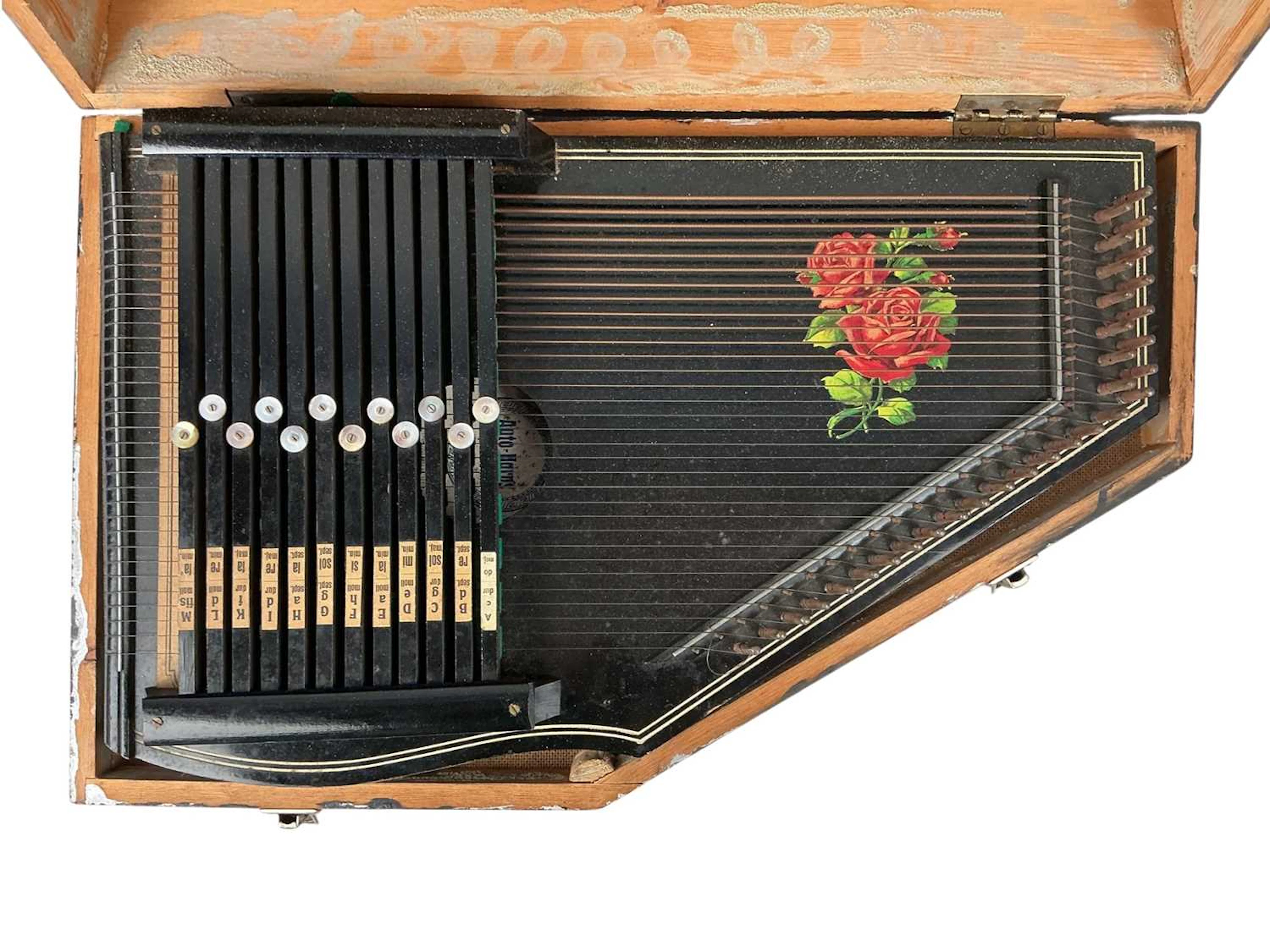VINTAGE PIANO HARP EARLY/MID 20TH CENTURY