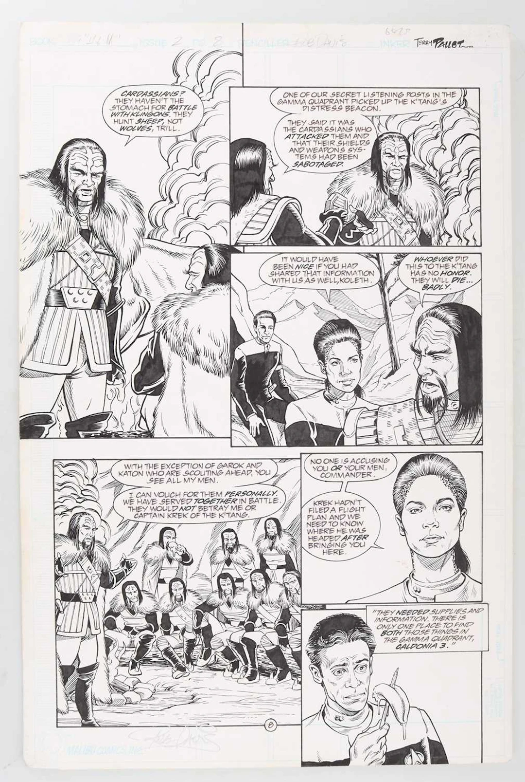 STAR TREK: DEEP SPACE NINE - HEARTS AND MINDS NO. 2, ORIGINAL COMIC