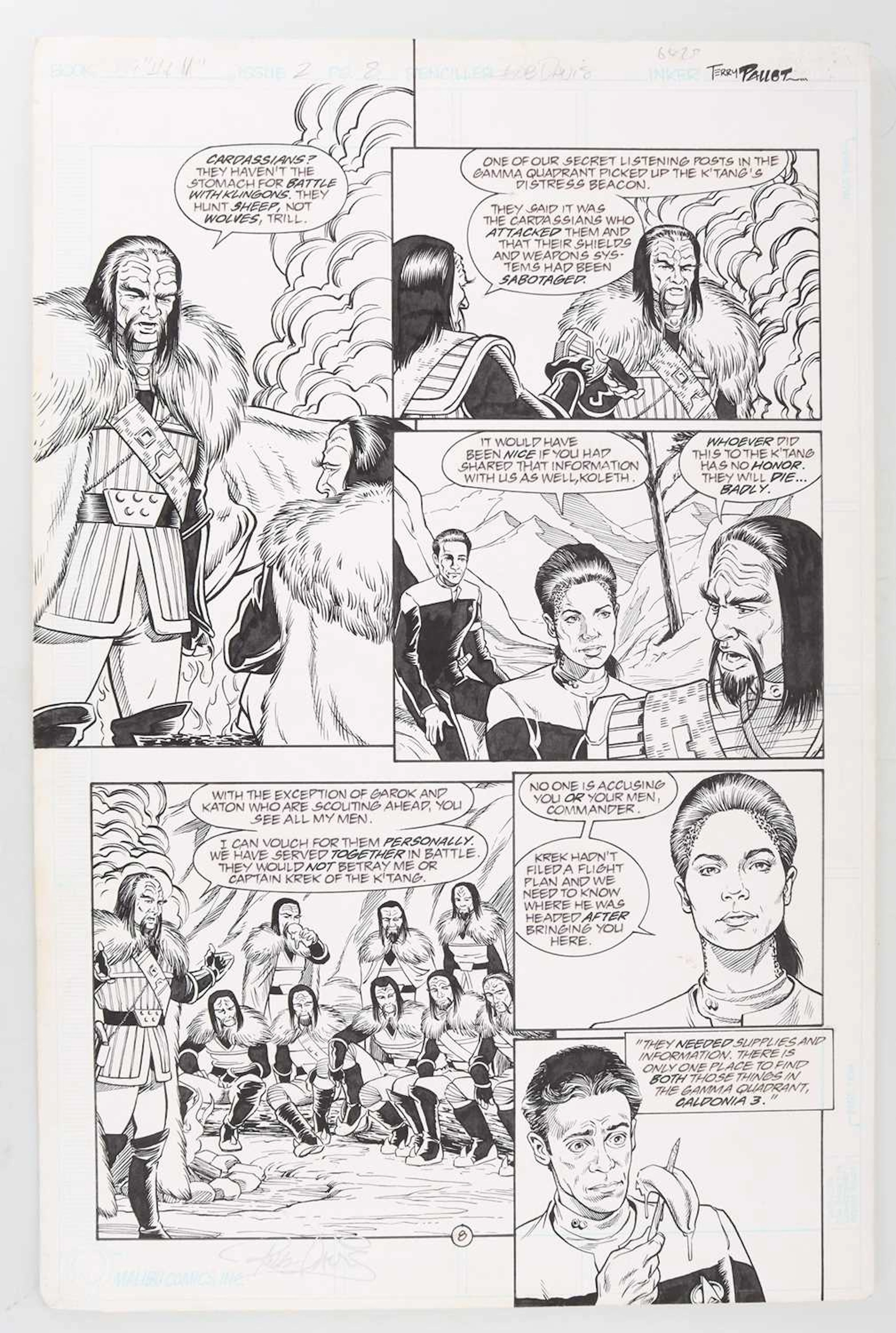 STAR TREK: DEEP SPACE NINE - HEARTS AND MINDS NO. 2, ORIGINAL COMIC