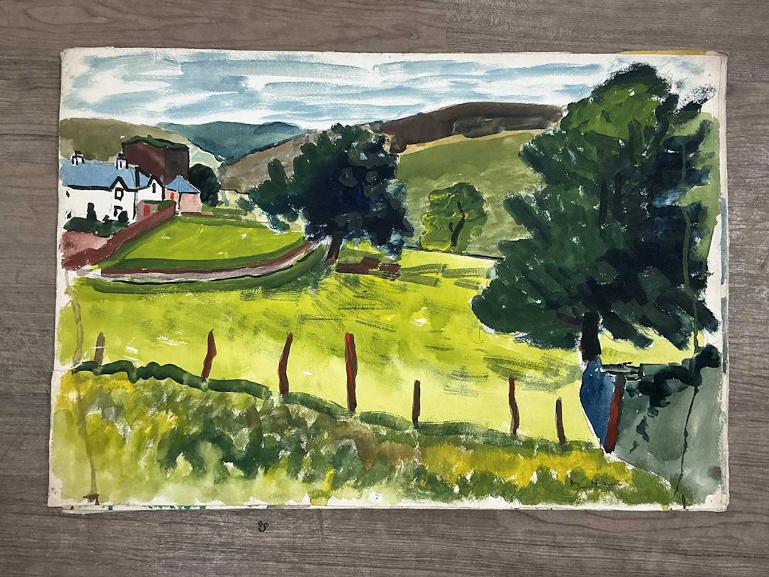 * JOHN MCNAIRN (SCOTTISH 1910 - 2009) PORTFOLIO OF WATERCOLOURS