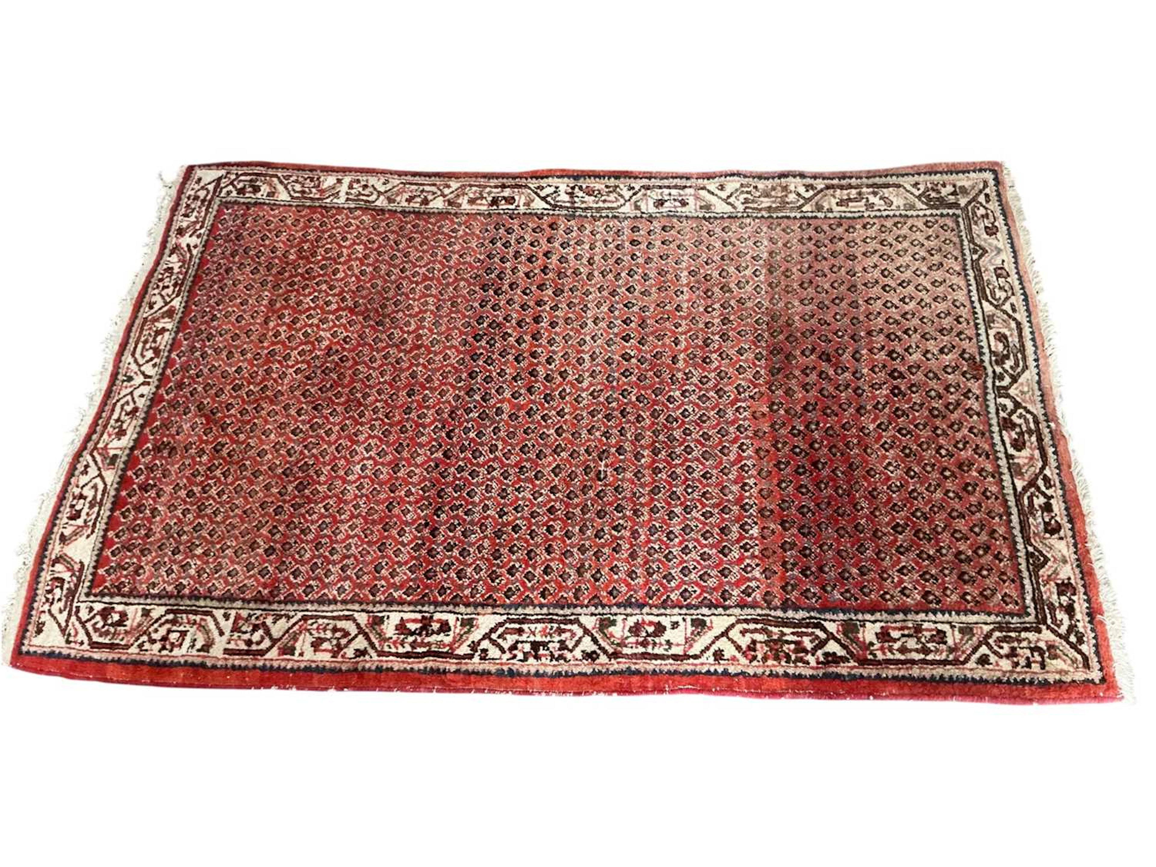 HAMADAN FLOOR RUG EARLY/MID 20TH CENTURY