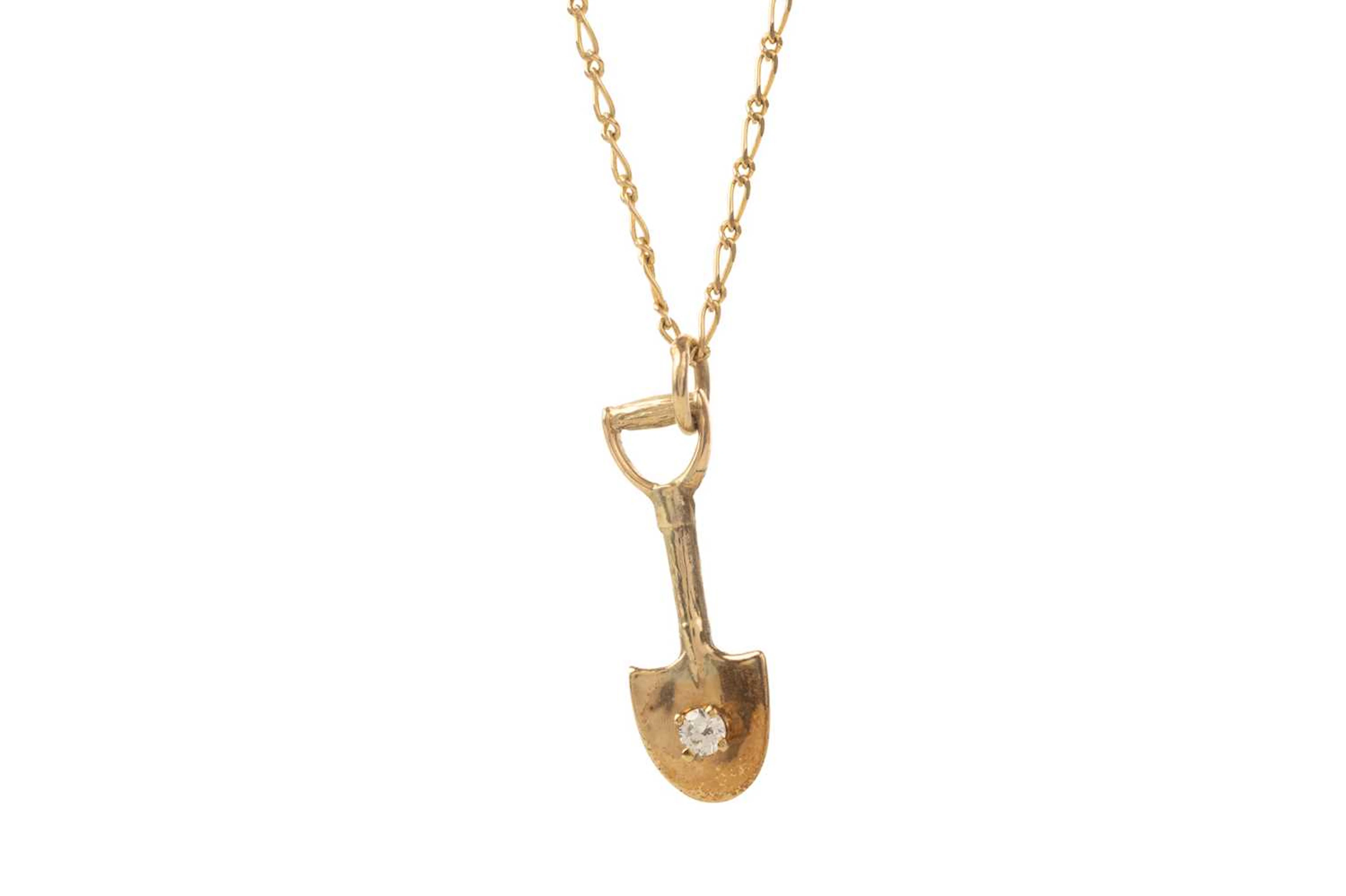 'DIAMOND MINER' NECKLACE LATE 20TH CENTURY