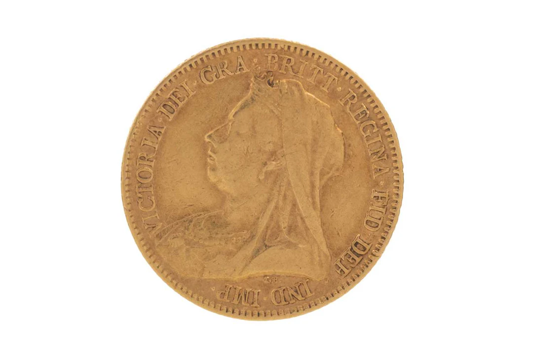 VICTORIA GOLD HALF SOVEREIGN 1894