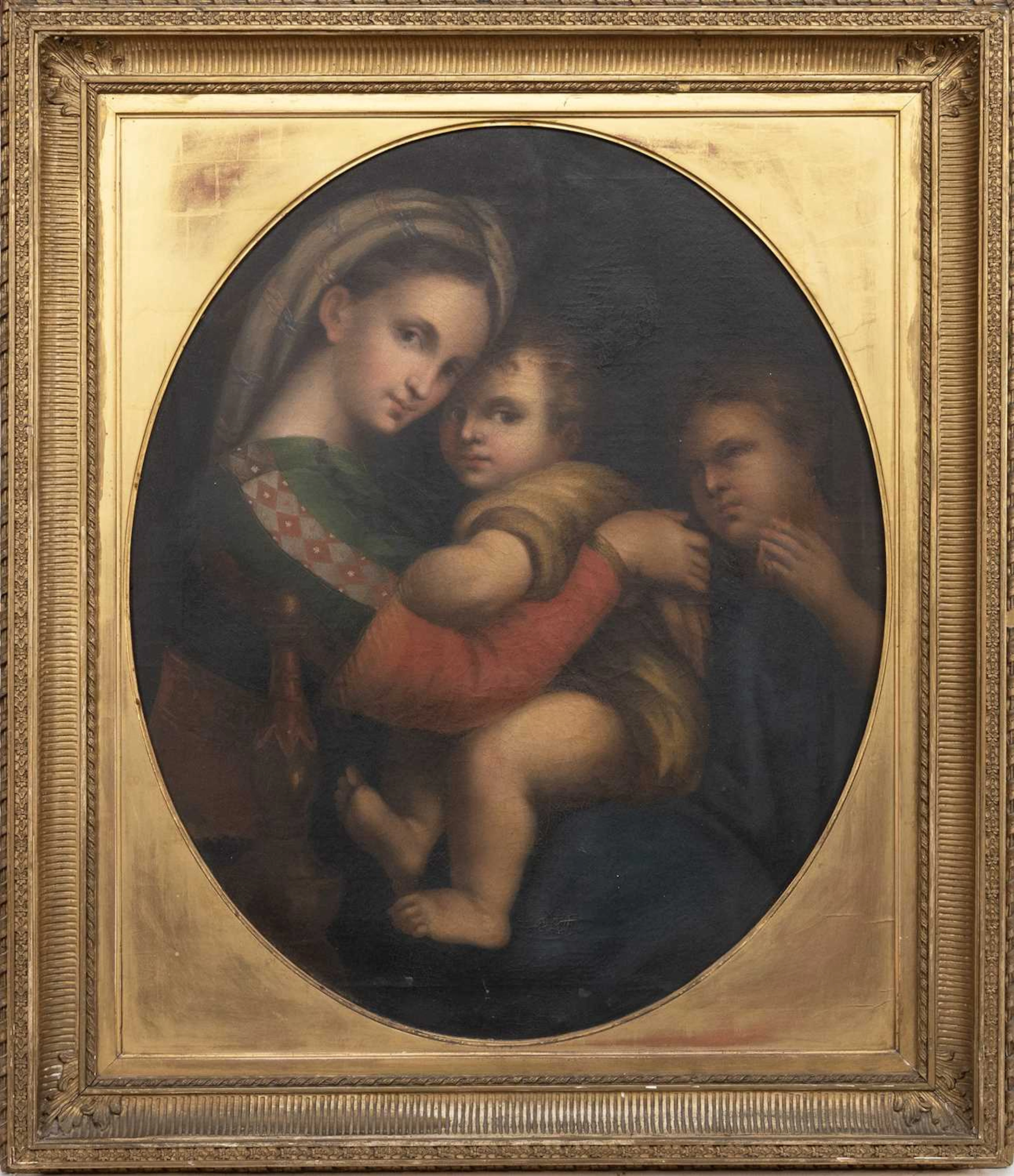 AFTER RAPHAEL SANZIO (ITALIAN 1483 - 1520) THE MADONNA DELLA SEDIA