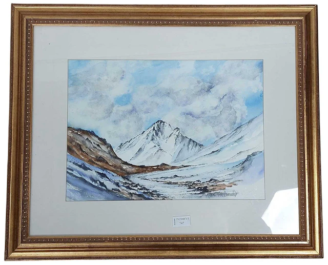 JANE McDOWELL (BRITISH) HIGHLANDS IN WINTER